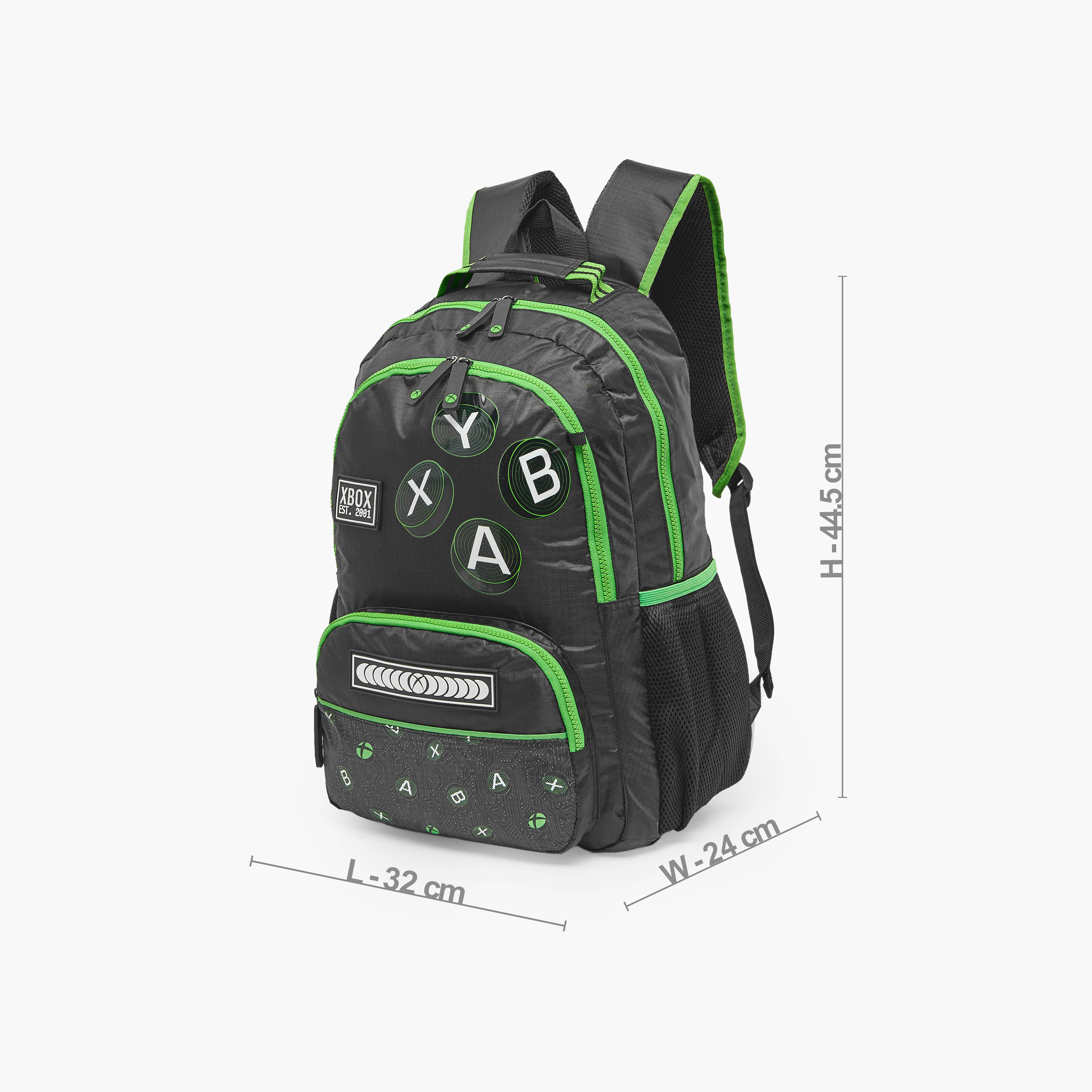 Microsoft Xbox Print Backpack for Boys 8-13 Years with Padded Shoulder Straps-school-bagsandbackpacks-backpacks-image-7
