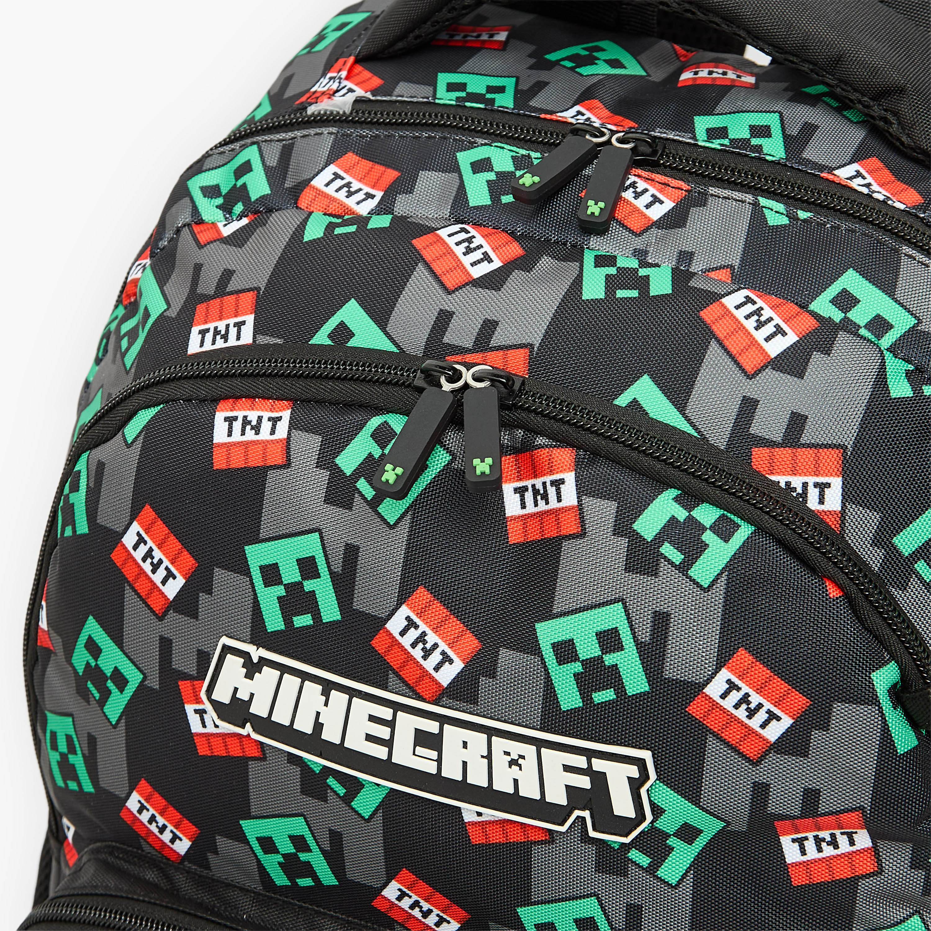 Microsoft Mojang Studios Printed Backpack for Boys 8-12 Years with Laptop Compartment - 17 inches-school-bagsandbackpacks-backpacks-image-5