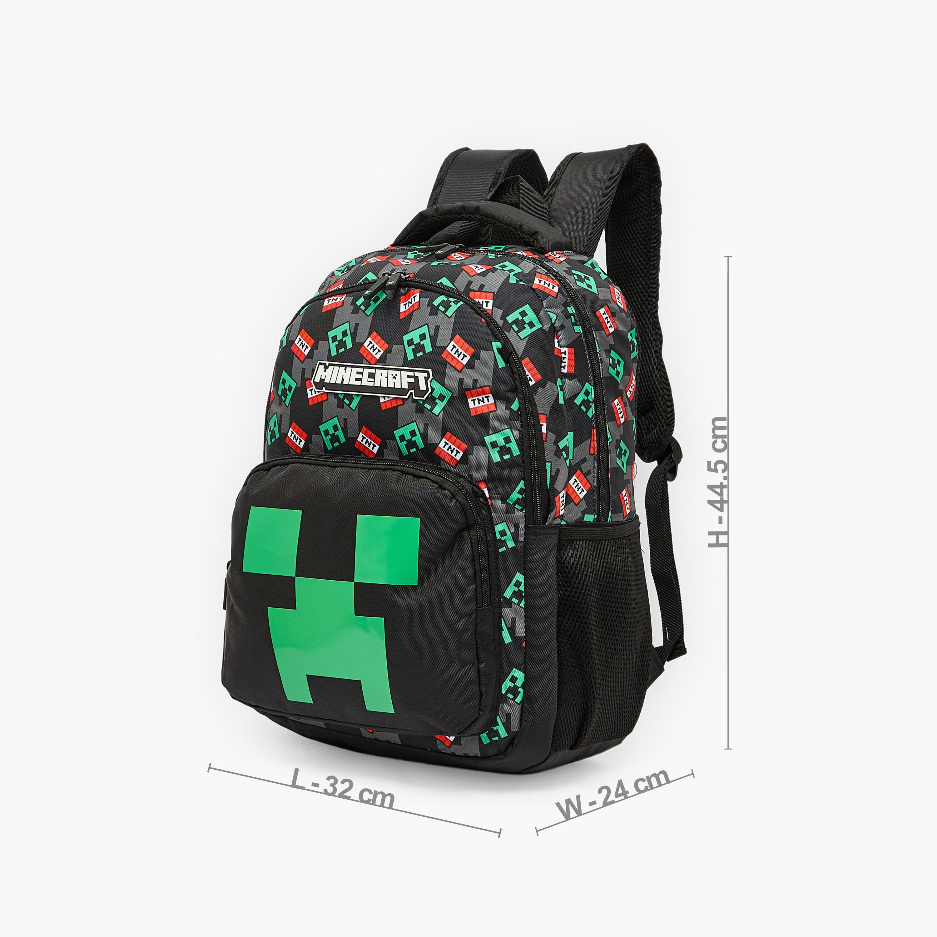 Microsoft Mojang Studios Printed Backpack for Boys 8-12 Years with Laptop Compartment - 17 inches-school-bagsandbackpacks-backpacks-image-7