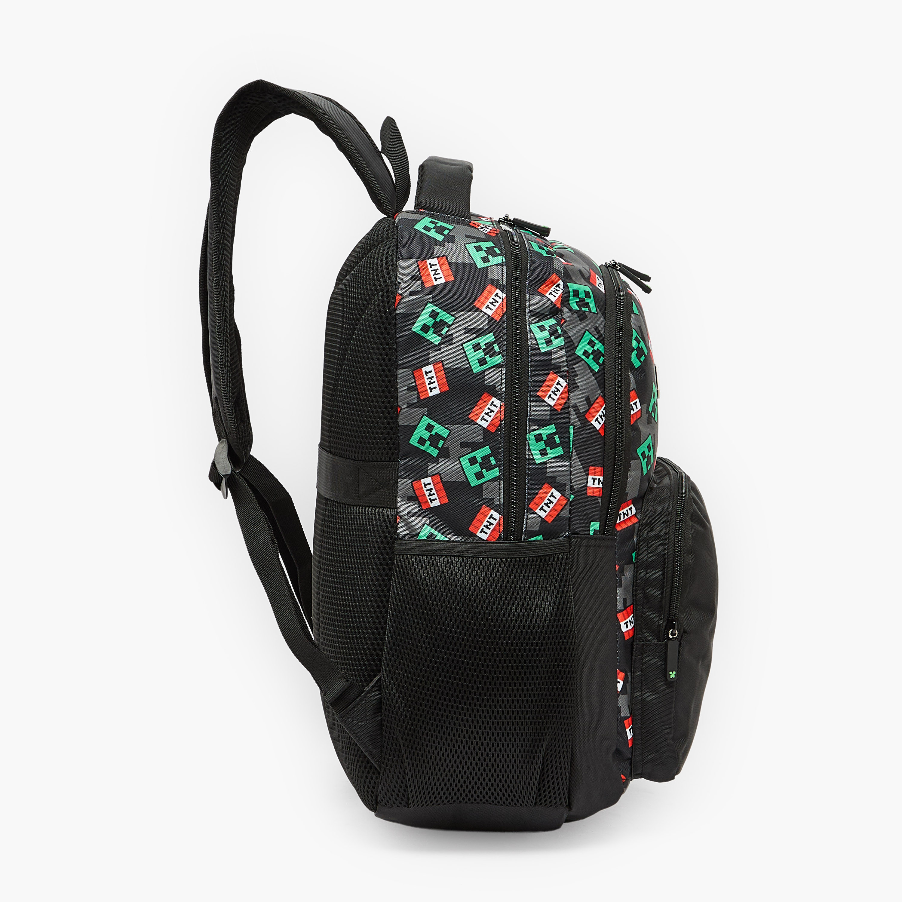 Microsoft Mojang Studios Printed Backpack for Boys 8-12 Years with Laptop Compartment - 17 inches-school-bagsandbackpacks-backpacks-image-8