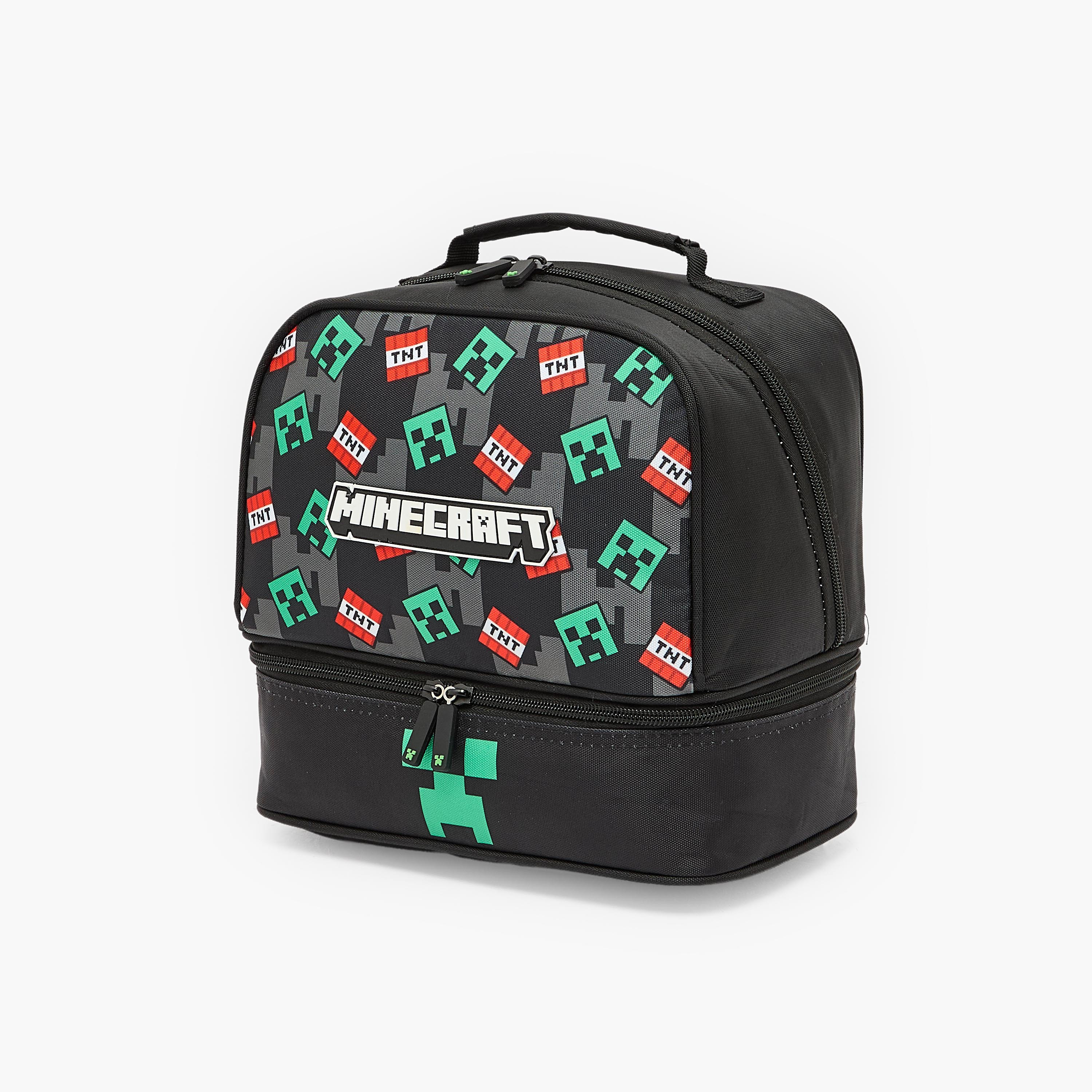 Microsoft Mojang Studios Minecraft Print Lunch Bag for Boys 8-12 Years with Insulation-school-lunchessentials-lunchbags-image-8
