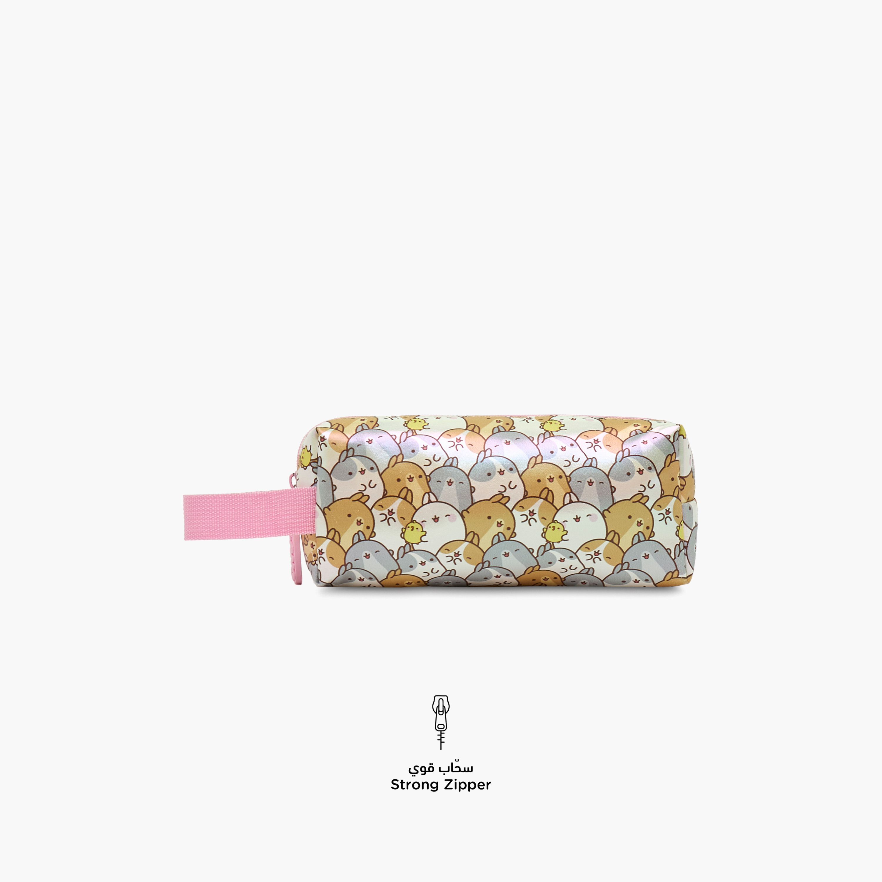 مقلمة بسحاب إغلاق وطبعات مولانج من ميليايمدجز-school-stationery-pencilcases-image-2