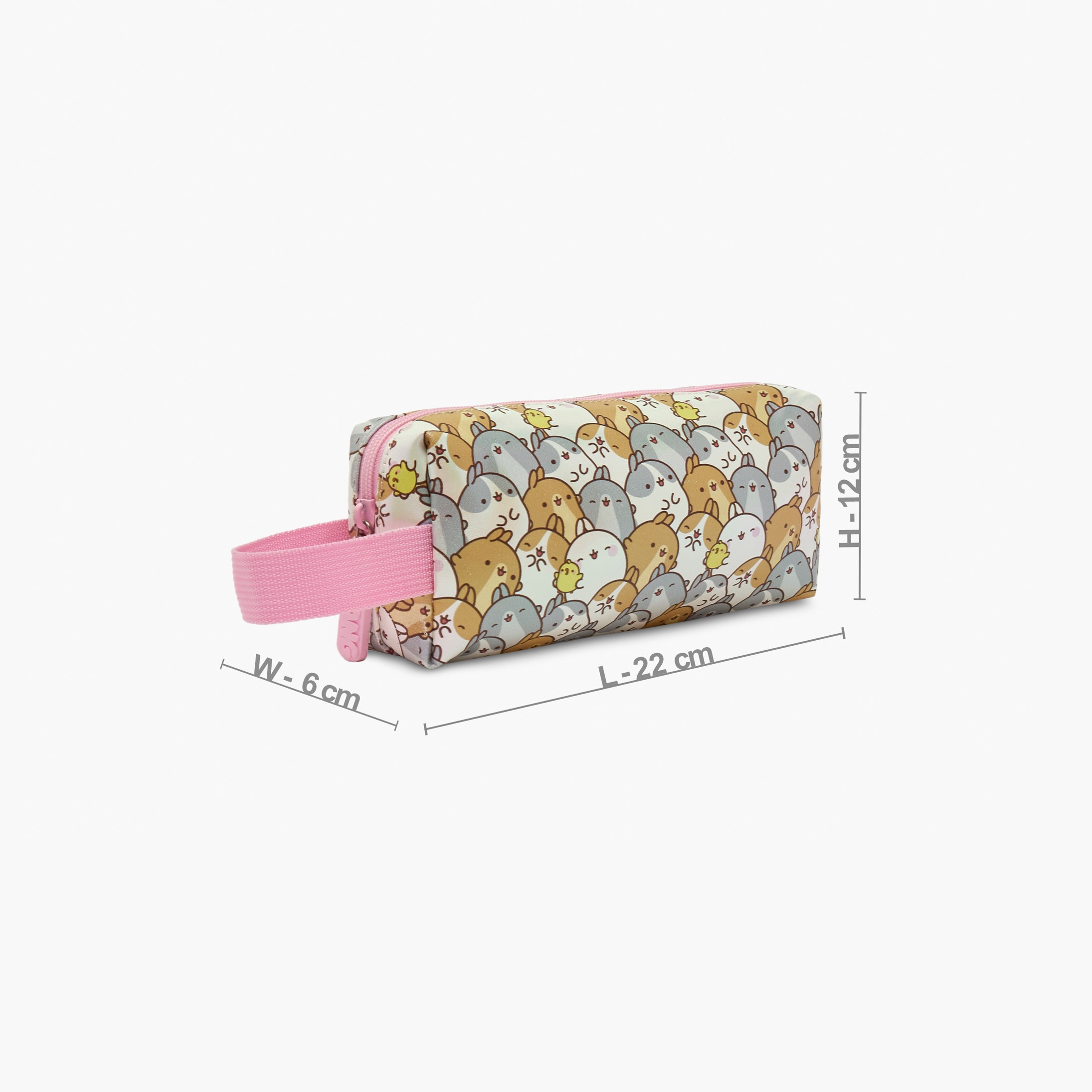مقلمة بسحاب إغلاق وطبعات مولانج من ميليايمدجز-school-stationery-pencilcases-image-4
