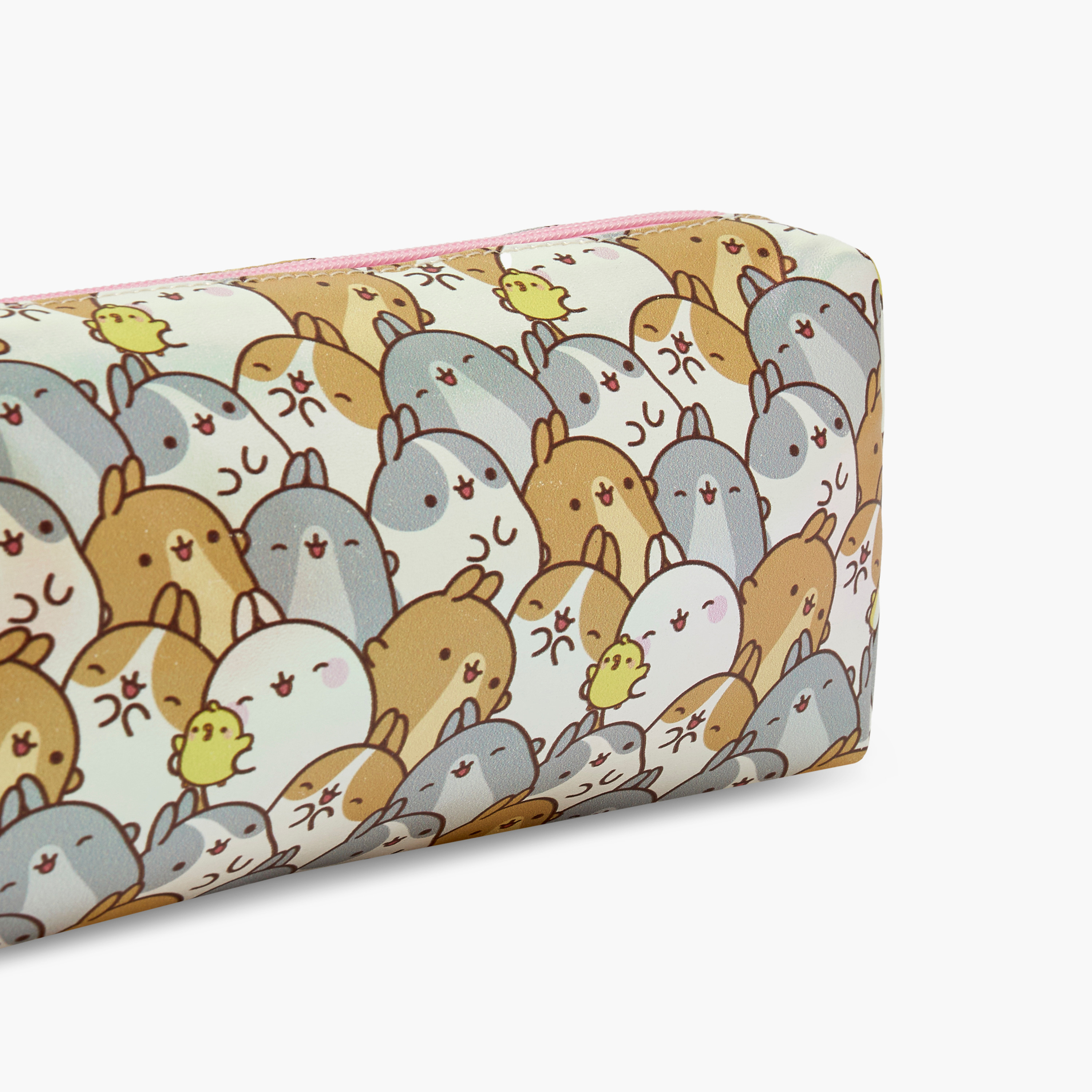 مقلمة بسحاب إغلاق وطبعات مولانج من ميليايمدجز-school-stationery-pencilcases-image-7