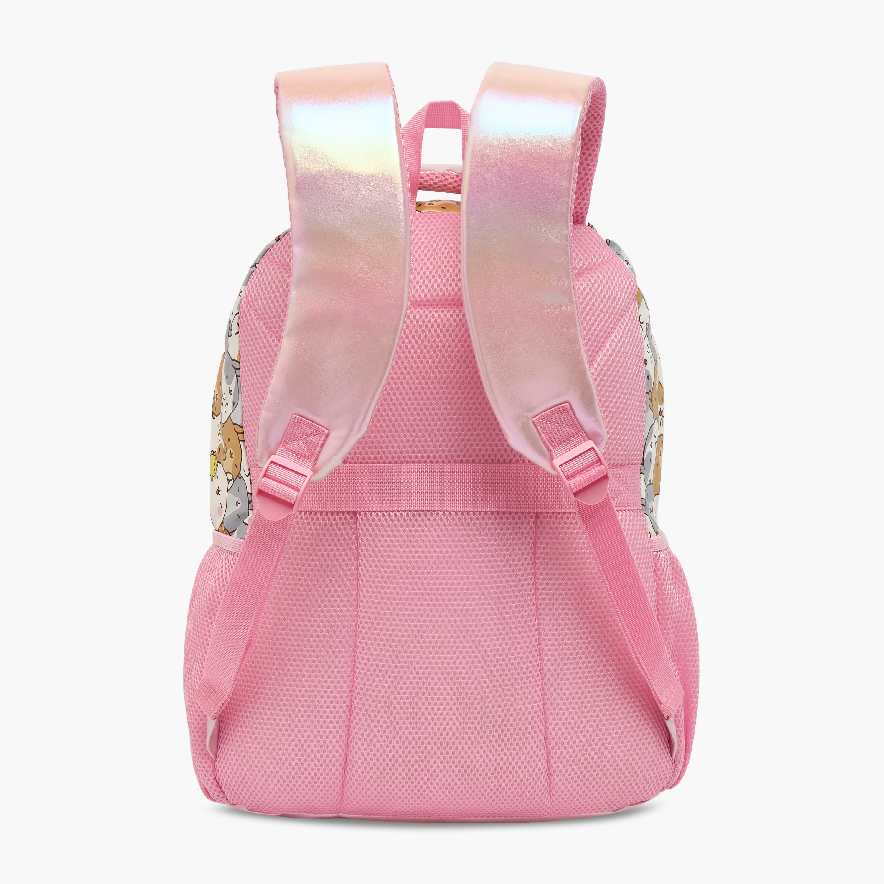 شنطة ظهر بحمالات كتف مبطنة وبطبعات مولانج للبنات 8-13 سنة من ميليماجز - 15.6  بوصة-school-bagsandbackpacks-backpacks-image-8