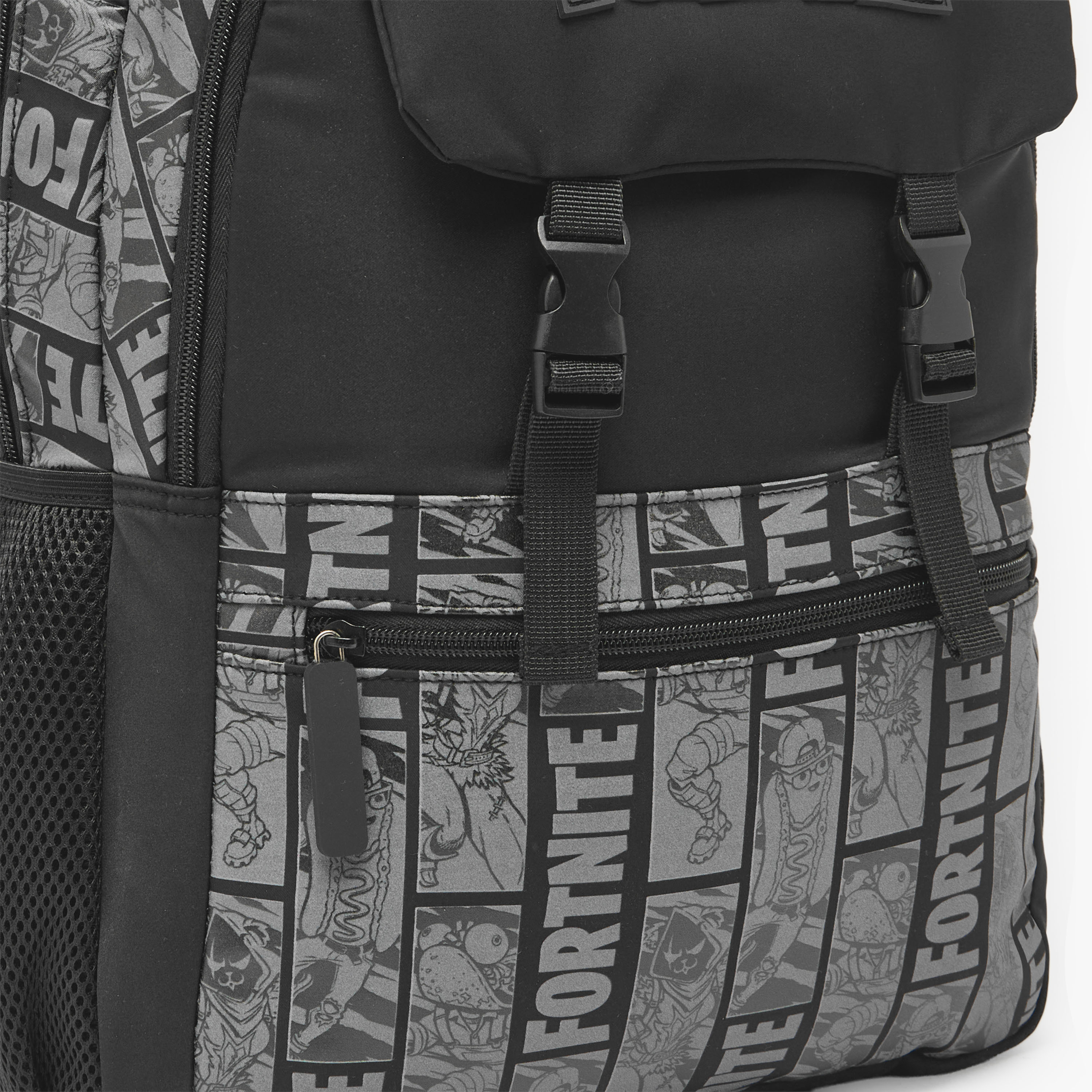 EPIC Fortnite Print Backpack for Boys 8-13 Years with Adjustable Shoulder Straps - 17 inches-school-bagsandbackpacks-backpacks-image-3