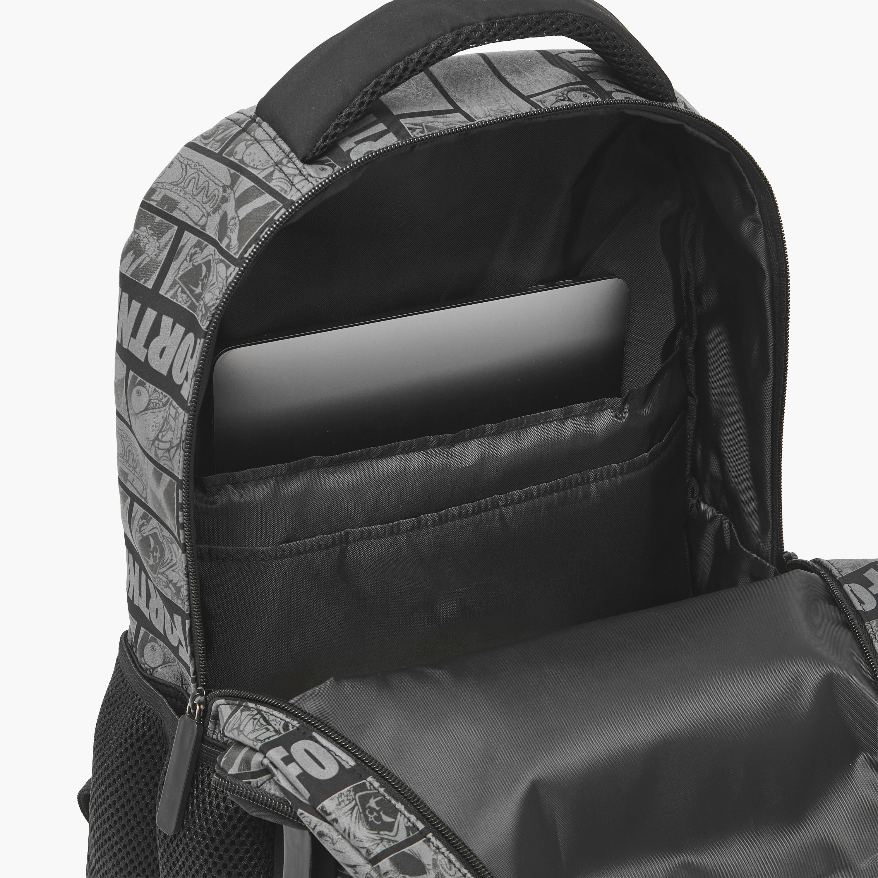 EPIC Fortnite Print Backpack for Boys 8-13 Years with Adjustable Shoulder Straps - 17 inches-school-bagsandbackpacks-backpacks-image-5