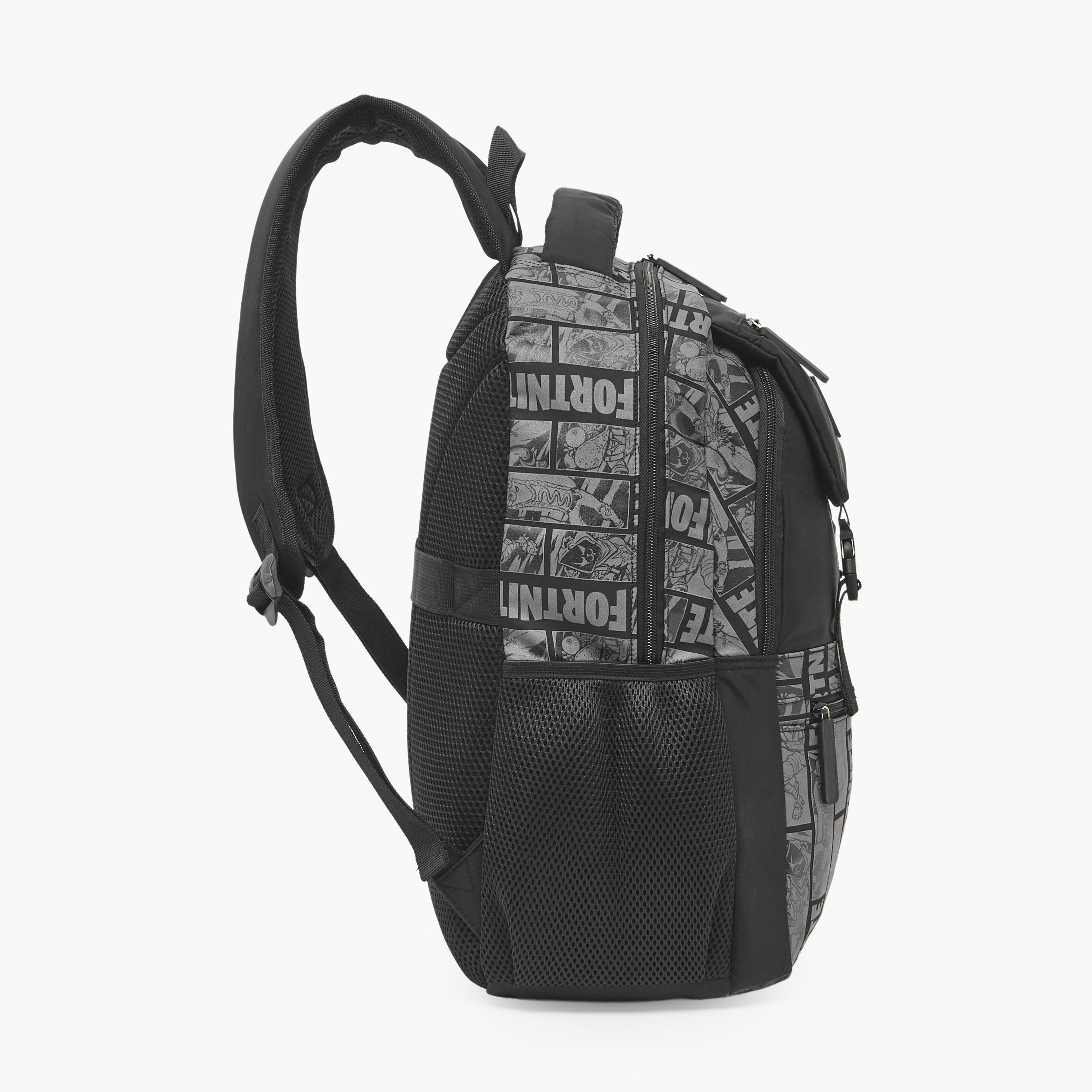EPIC Fortnite Print Backpack for Boys 8-13 Years with Adjustable Shoulder Straps - 17 inches-school-bagsandbackpacks-backpacks-image-7