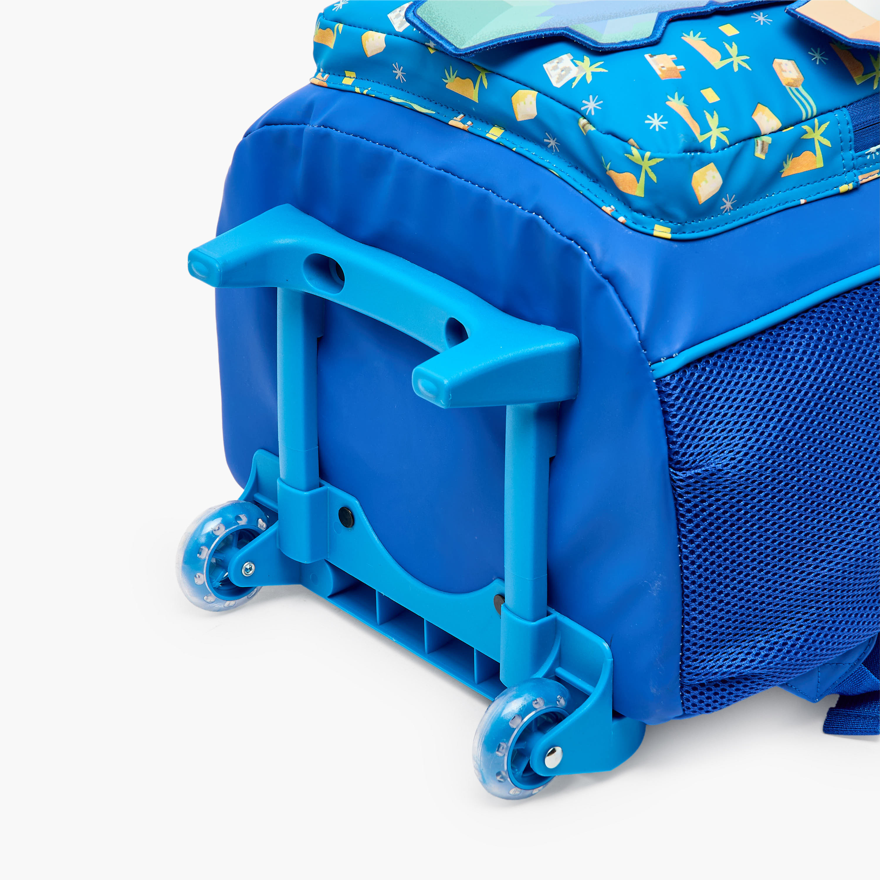 Microsoft Mojang Studios Minecraft Print Trolley Bag for Boys 5-8 Years with Wheels - 16 inches-school-bagsandbackpacks-trolleybags-image-12