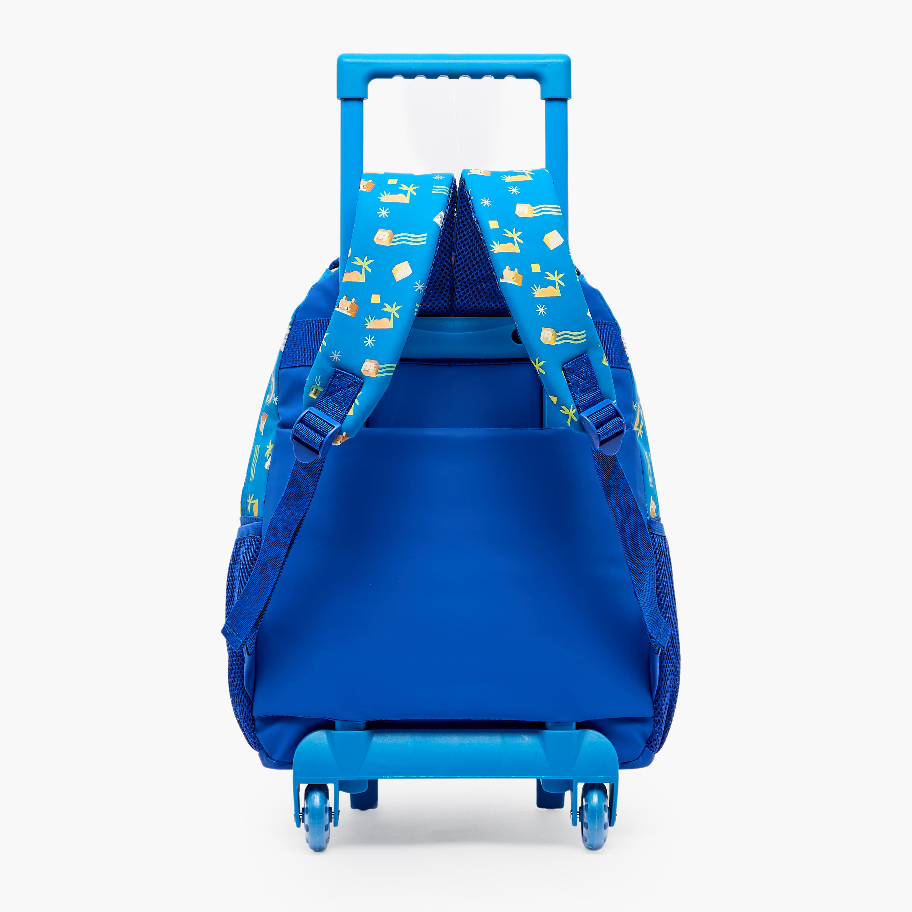 Microsoft Mojang Studios Minecraft Print Trolley Bag for Boys 5-8 Years with Wheels - 16 inches-school-bagsandbackpacks-trolleybags-image-10
