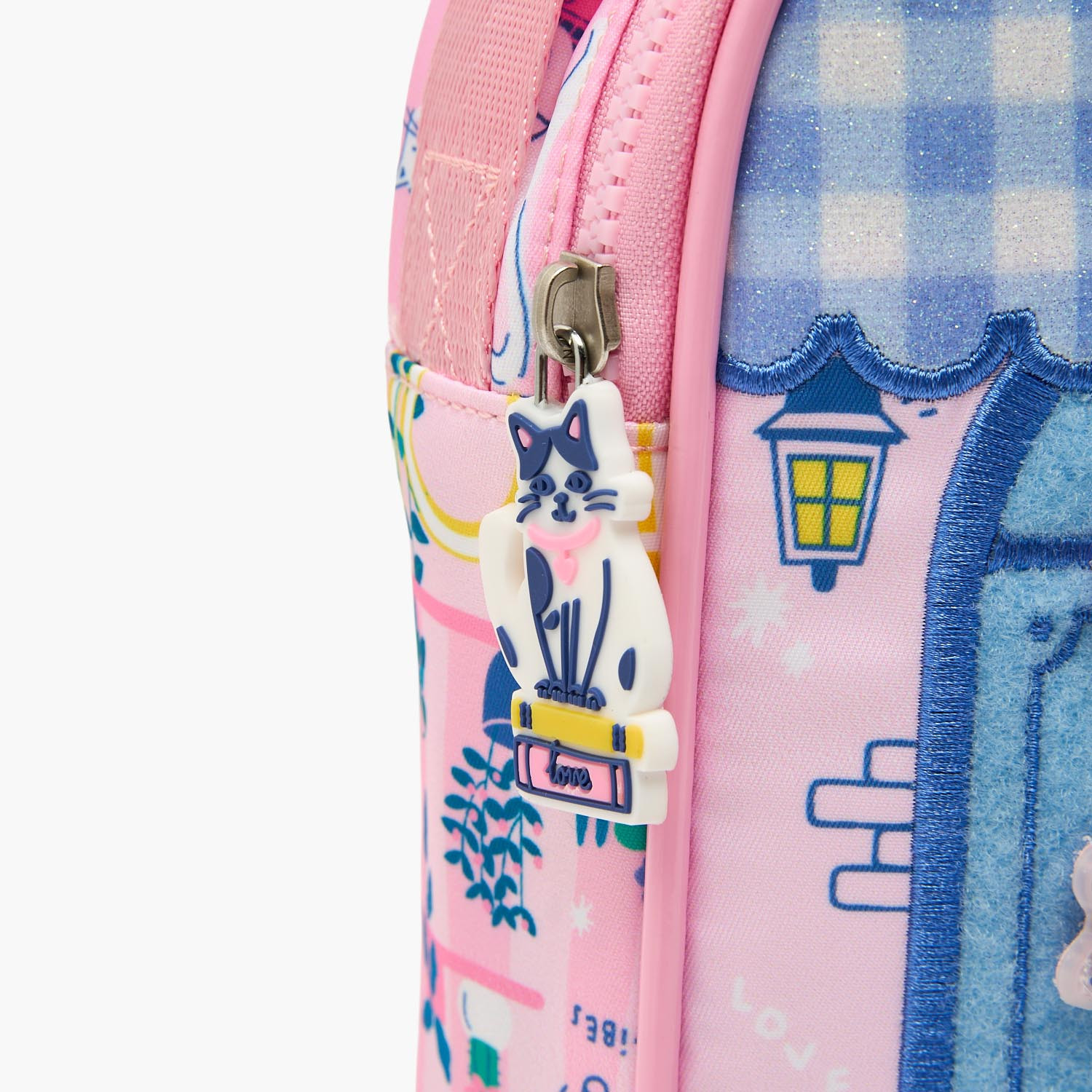مقلمة بطبعات قطط بسحّاب إغلاق من جونيورز-school-stationery-pencilcases-image-6