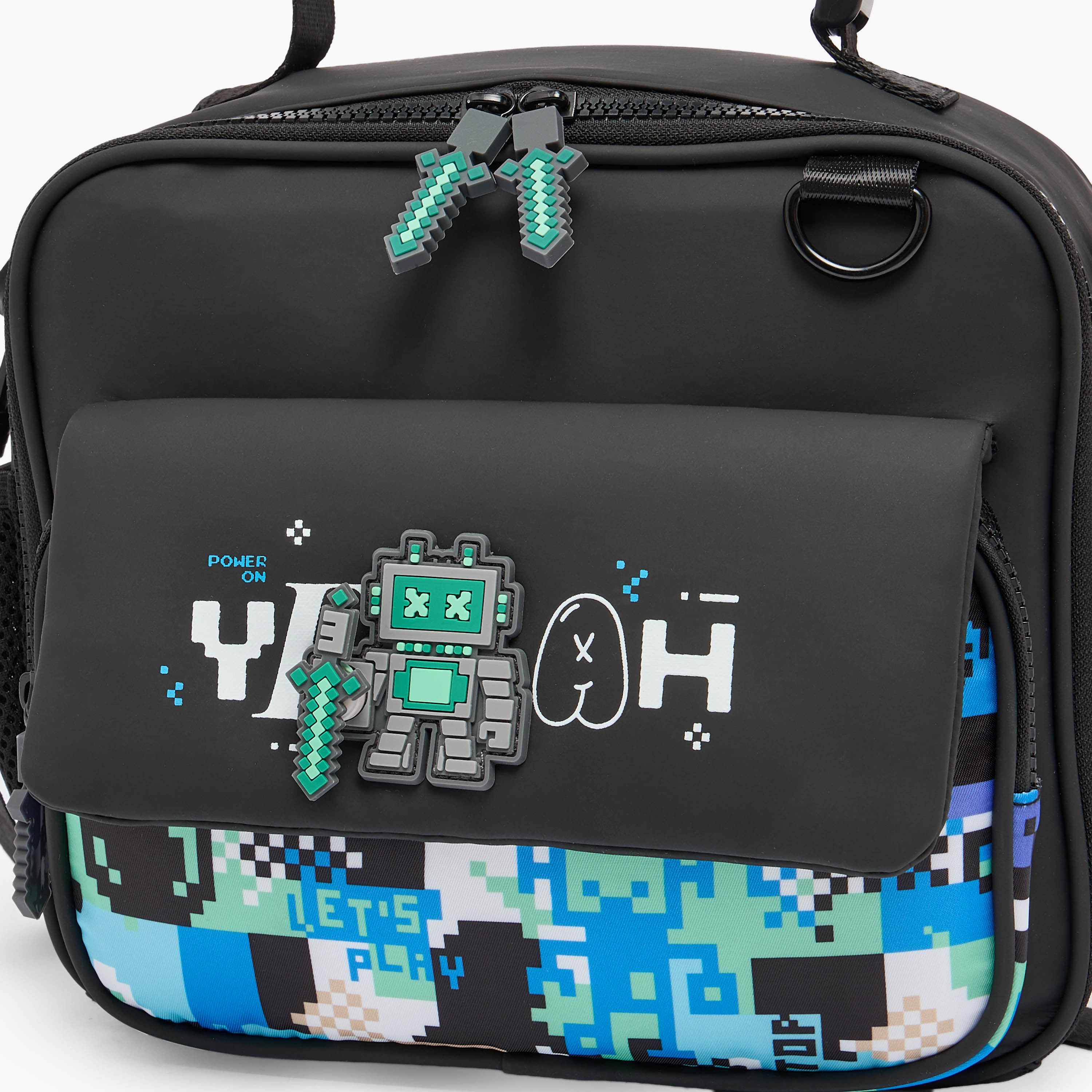 Juniors Gaming Print Lunch Bag for Girls 5-8 Years with Insulation-school-lunchessentials-lunchbags-image-3