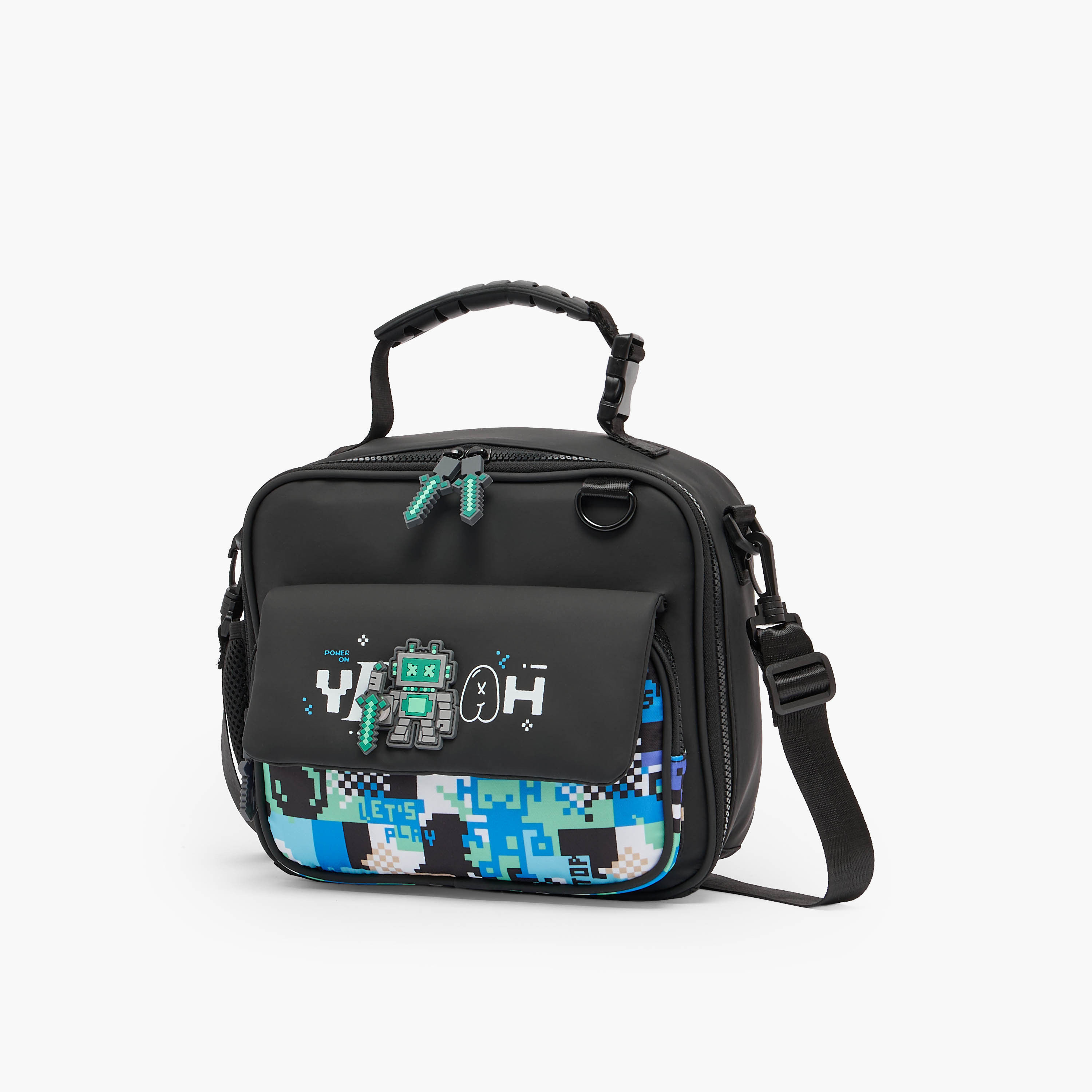 Juniors Gaming Print Lunch Bag for Girls 5-8 Years with Insulation-school-lunchessentials-lunchbags-image-2