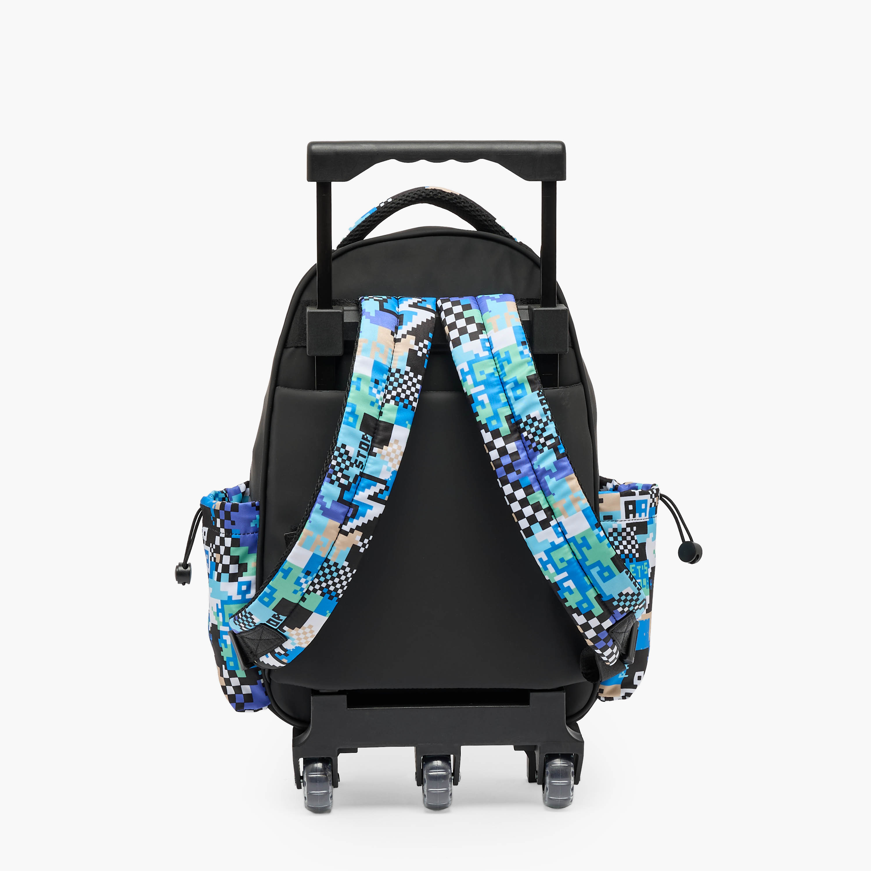Juniors Gaming Print Trolley Bag for Boys 5-8 Years with Durable Wheels - 16 inches-school-bagsandbackpacks-trolleybags-image-10