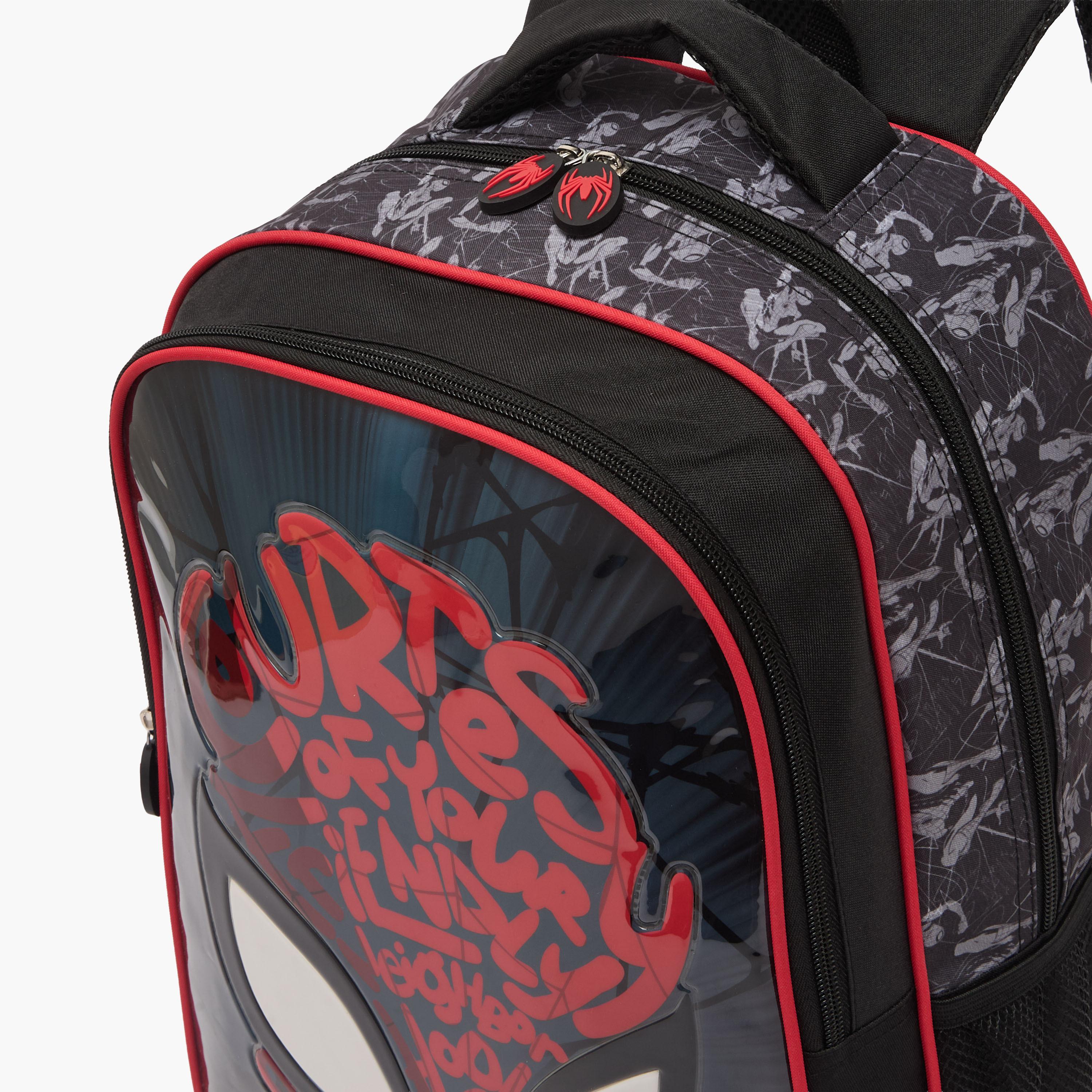 Spider-Man Print 3-Piece School Bag Set for Boys 5-8 Years with Lunch Bag-school-bagsandbackpacks-backpacks-image-5