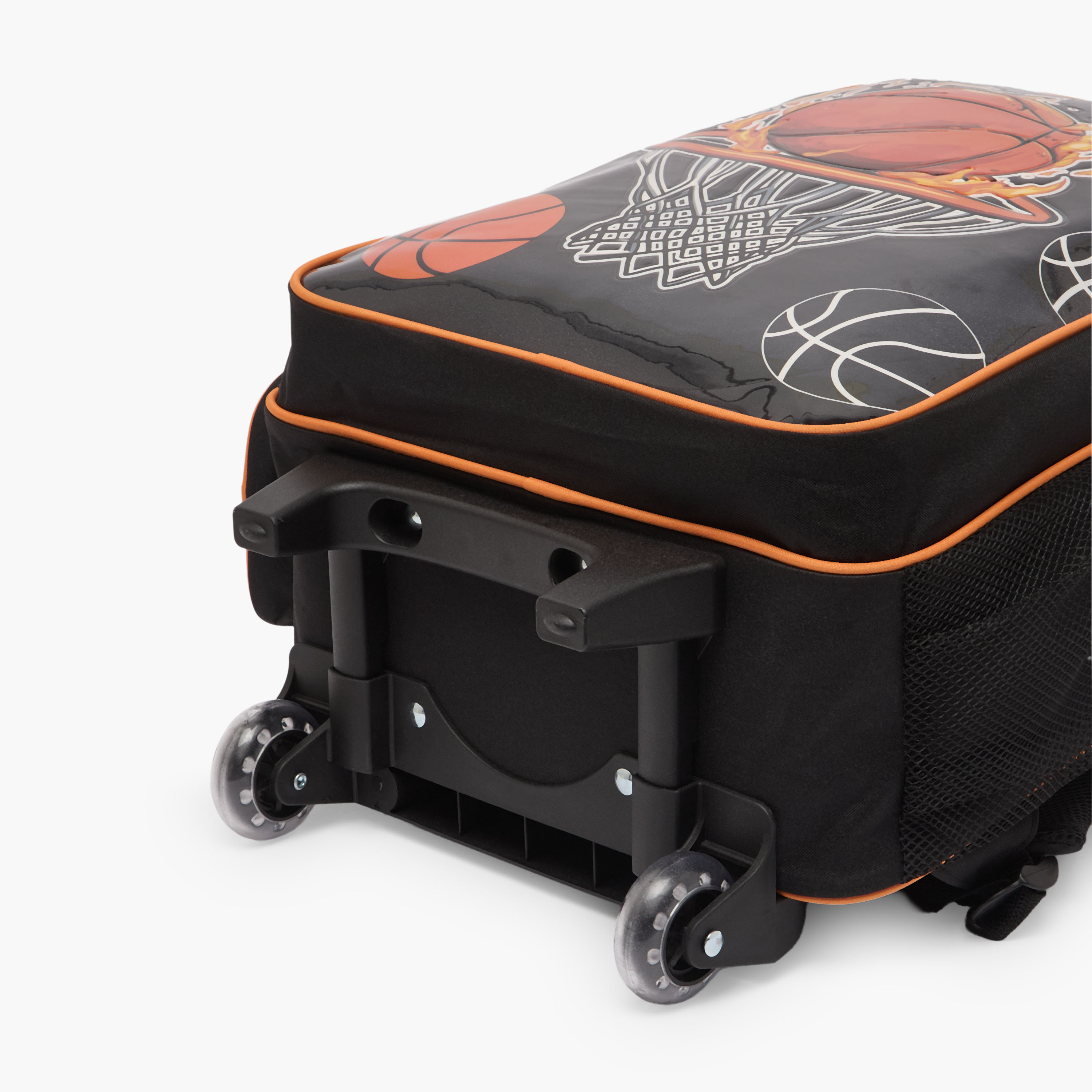 Juniors Basketball 3-Piece School Trolley Bag Set for Boys 5-8 Years with Lunch Bag - 16 inches-school-bagsandbackpacks-trolleybags-image-12