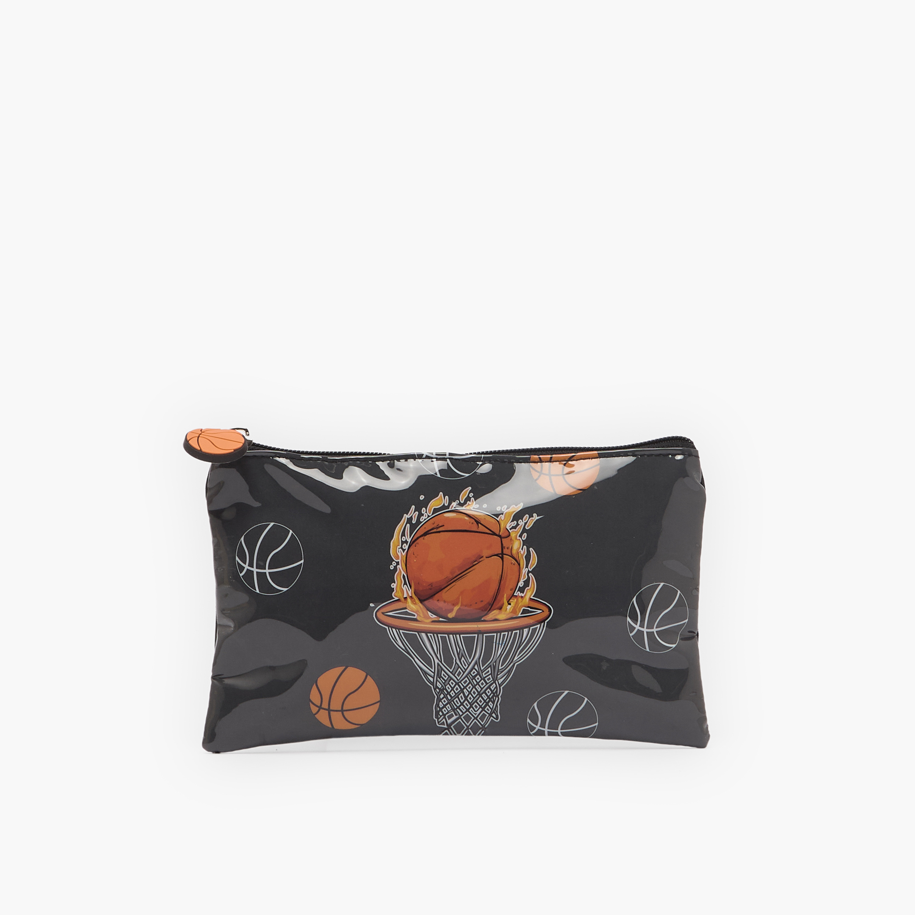 Juniors Basketball 3-Piece School Trolley Bag Set for Boys 5-8 Years with Lunch Bag - 16 inches-school-bagsandbackpacks-trolleybags-image-17