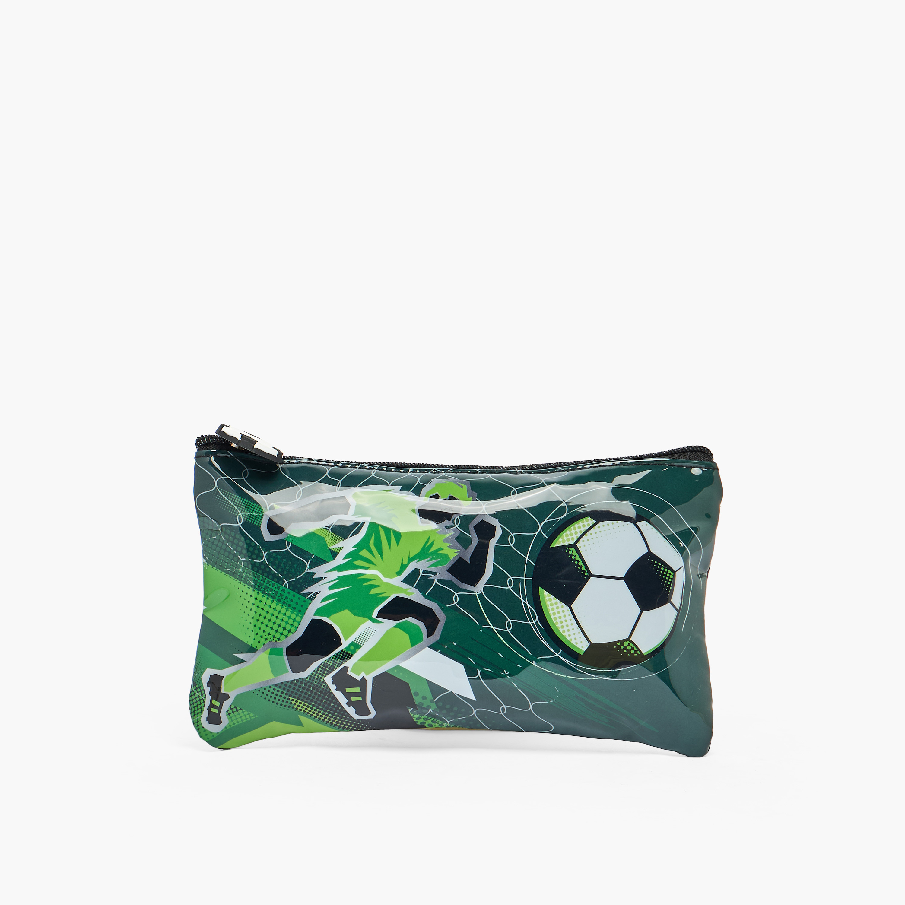 Juniors Football 3-Piece School Trolley Bag Set for Boys 5-8 Years with Pencil Pouch - 16 inches-school-bagsandbackpacks-trolleybags-image-12