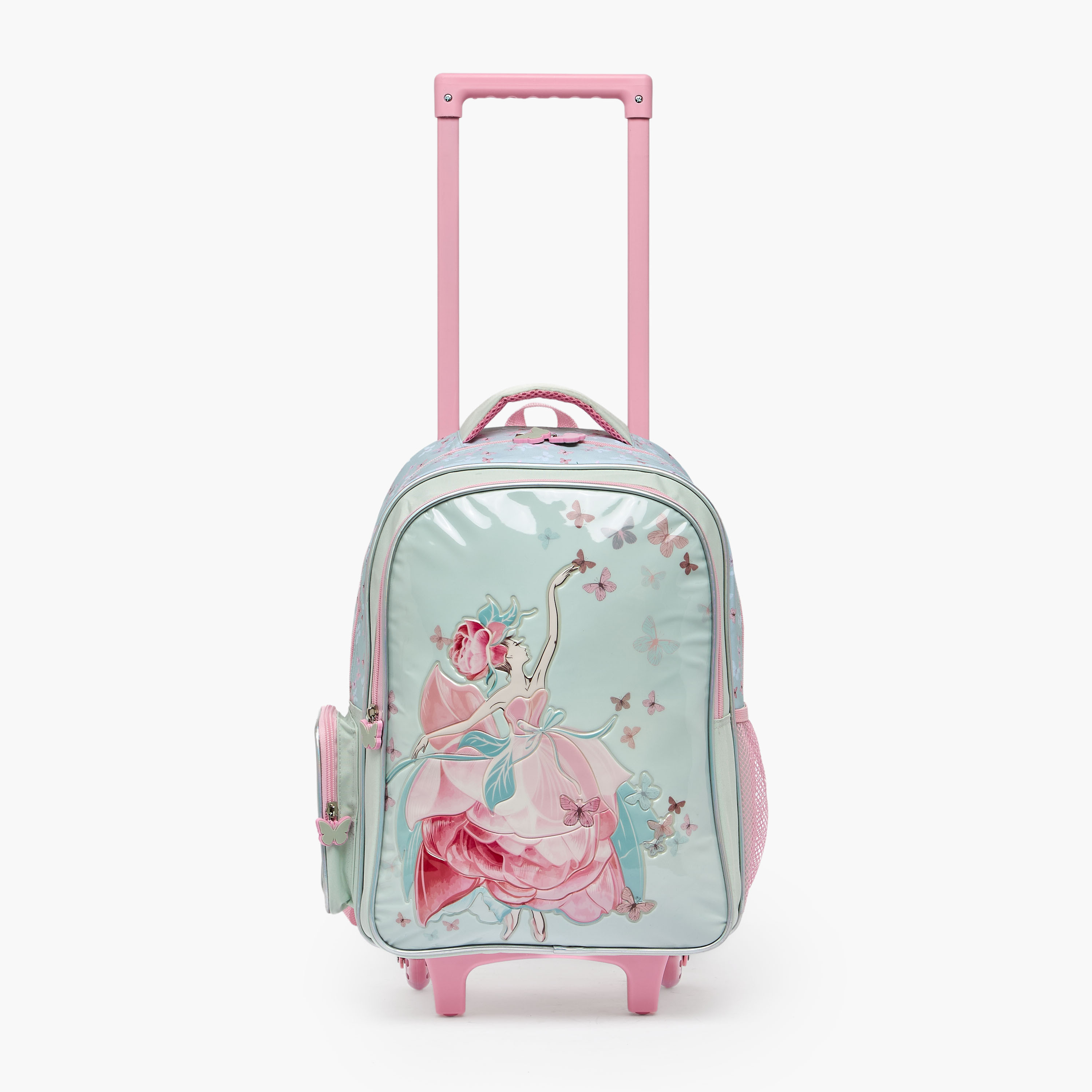 Juniors Ballet Print 3-Piece School Trolley Bag Set for Girls 5-8 Years with Lunch Bag - 16 inches-school-bagsandbackpacks-trolleybags-image-6