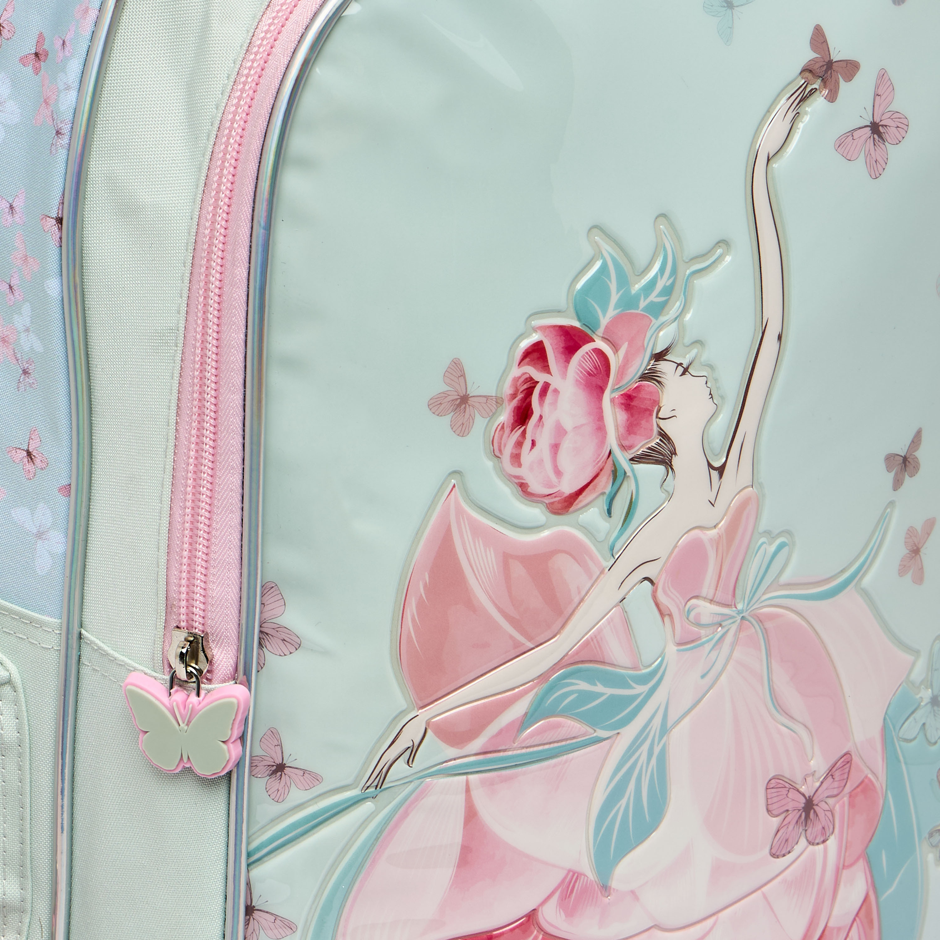 Juniors Ballet Print 3-Piece School Trolley Bag Set for Girls 5-8 Years with Lunch Bag - 16 inches-school-bagsandbackpacks-trolleybags-image-7