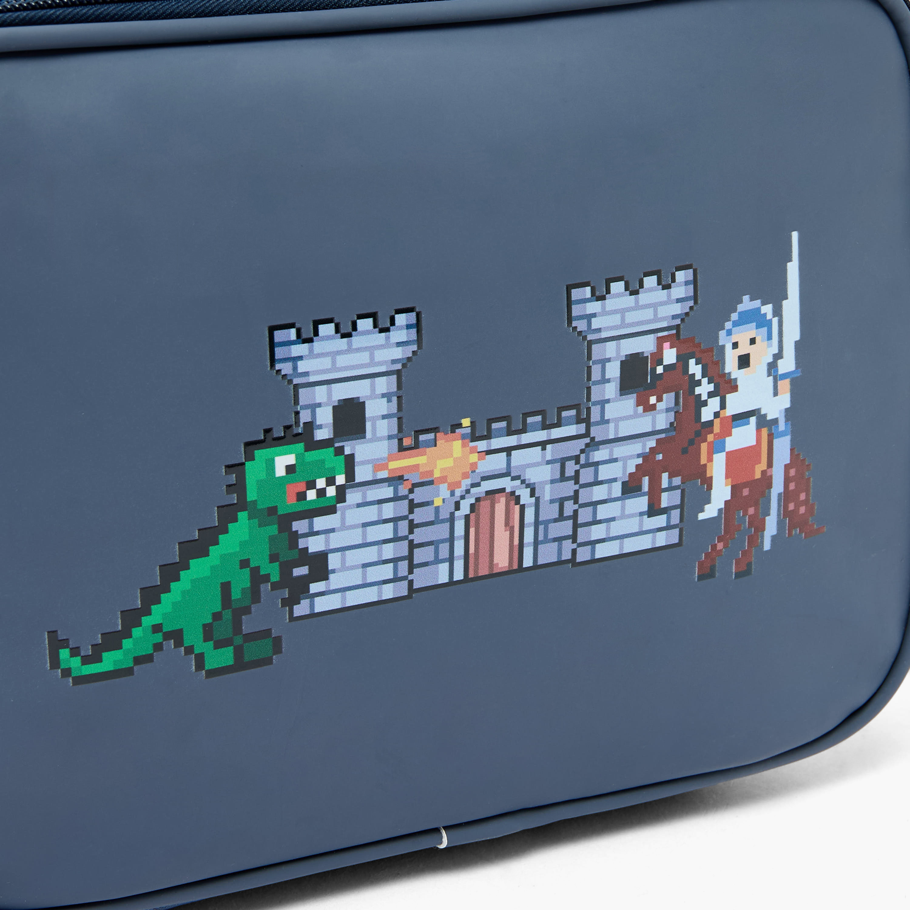 Juniors Dinosaur Print Lunch Bag for Boys 5-8 Years with Insulation-school-lunchessentials-lunchbags-image-5