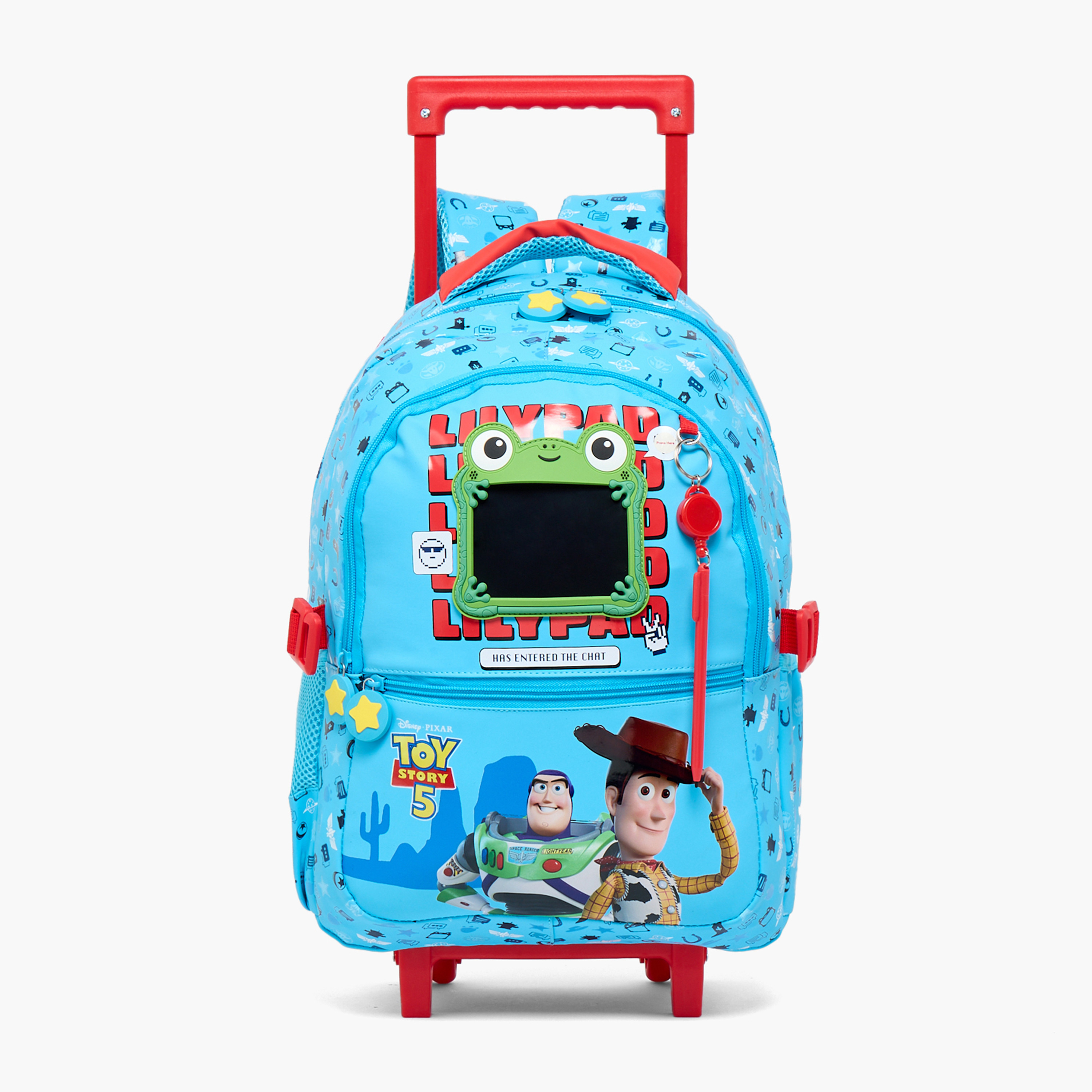 Disney Toy Story Print Trolley Bag for Boys 5-8 Years with Laptop Compartment - 16 inches-school-bagsandbackpacks-trolleybags-image-1