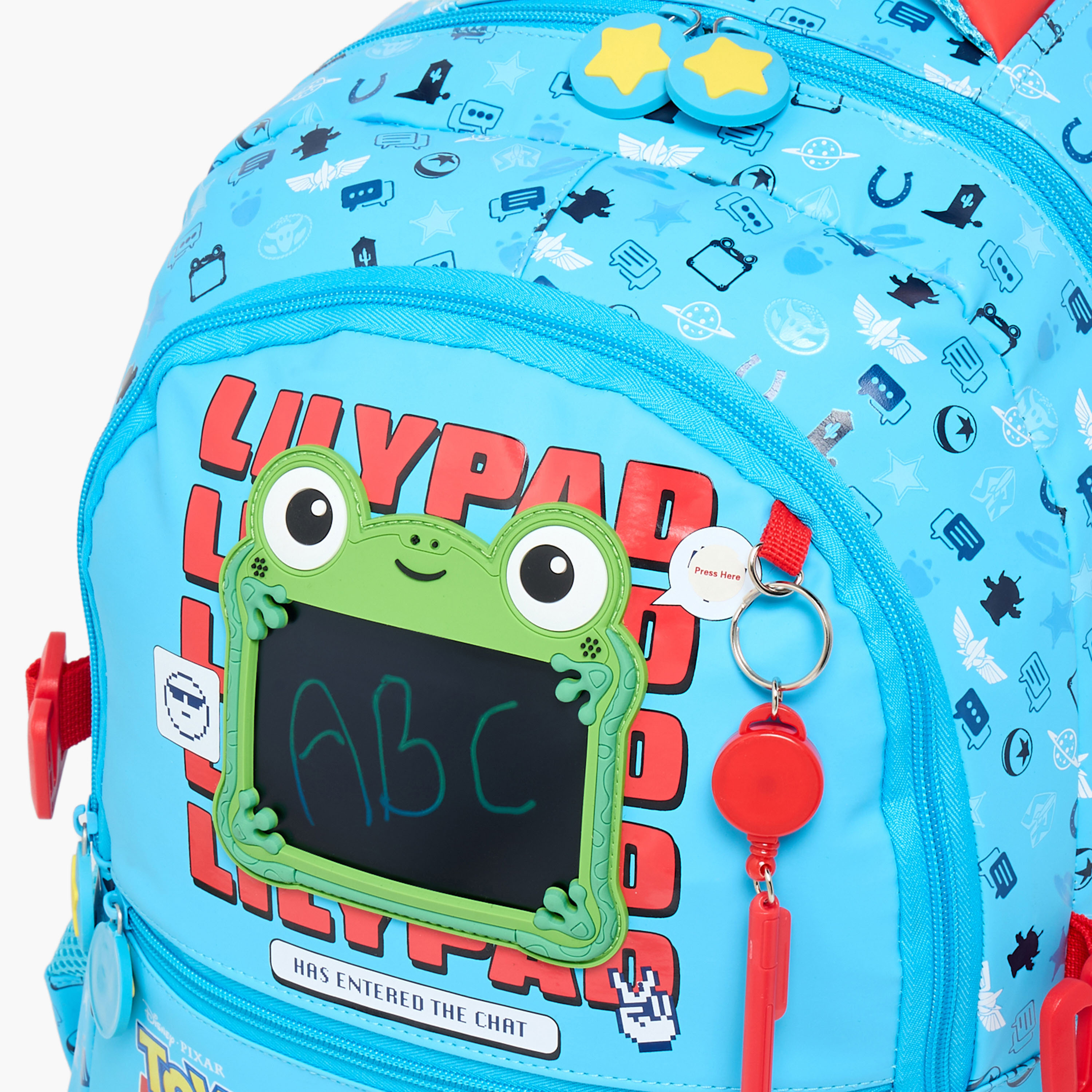 Disney Toy Story Print Trolley Bag for Boys 5-8 Years with Laptop Compartment - 16 inches-school-bagsandbackpacks-trolleybags-image-5