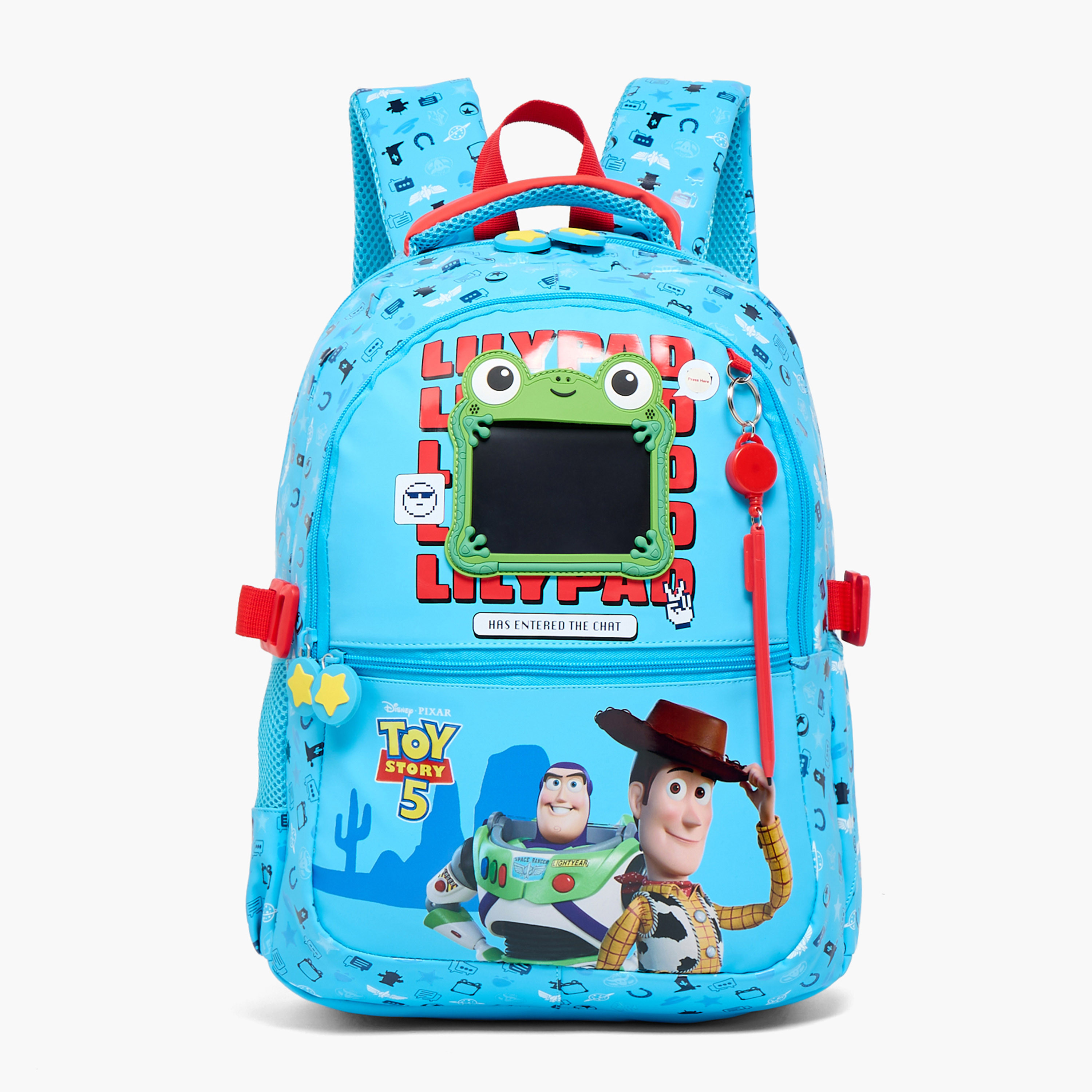 Disney Toy Story Print Backpack for Boys 5-8 Years with Padded Straps - 16 inches-school-bagsandbackpacks-backpacks-image-1