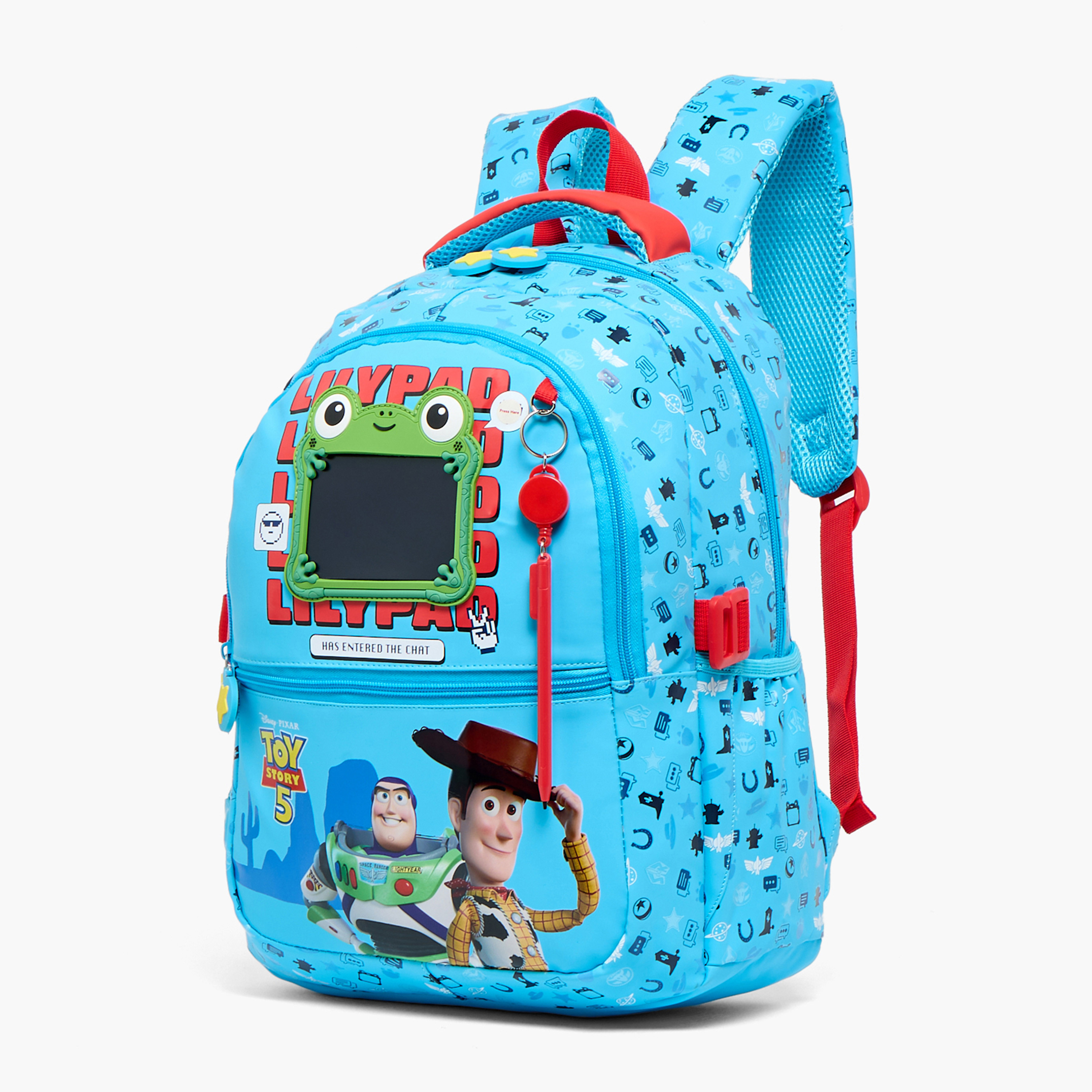 Disney Toy Story Print Backpack for Boys 5-8 Years with Padded Straps - 16 inches-school-bagsandbackpacks-backpacks-image-2