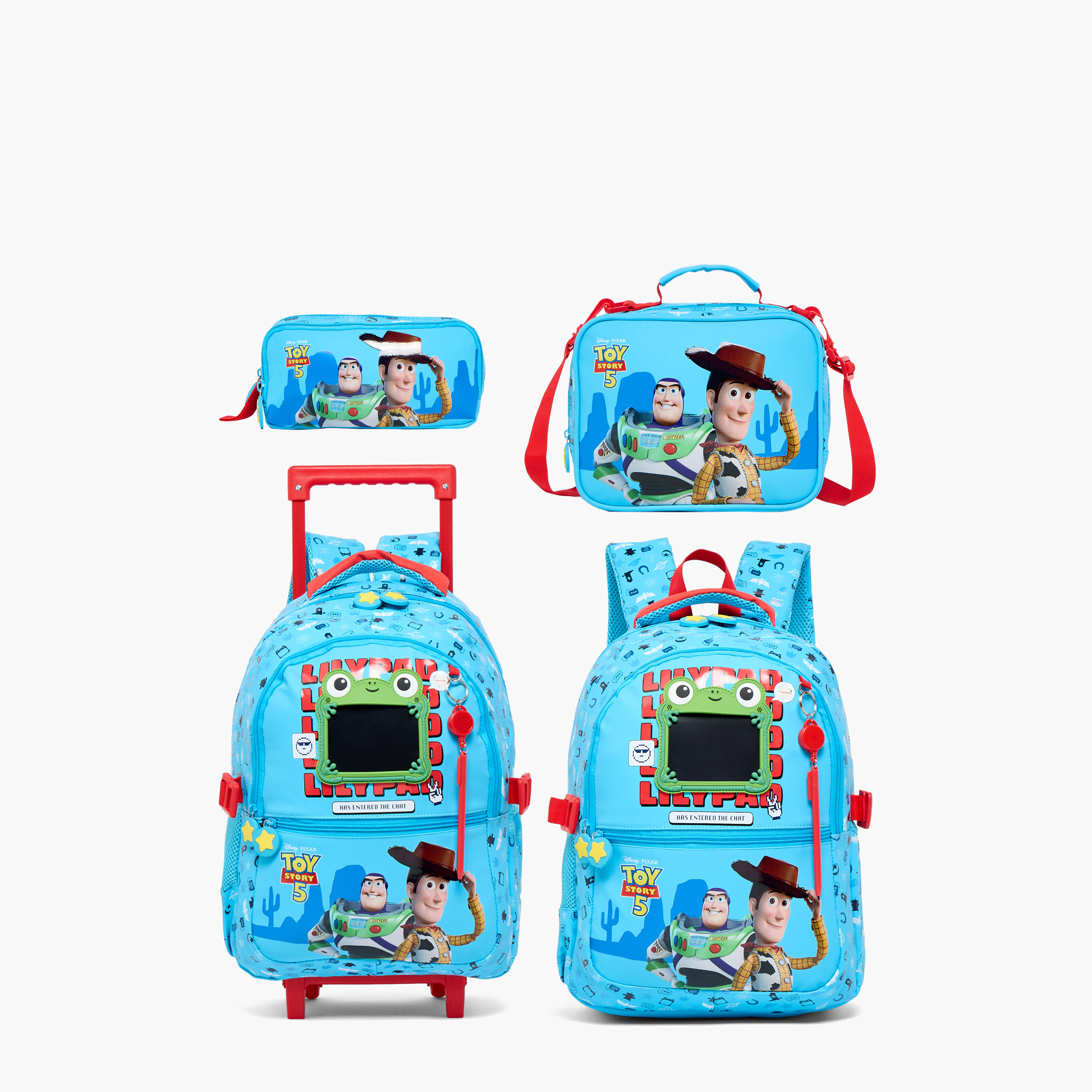 Disney Toy Story Print Backpack for Boys 5-8 Years with Padded Straps - 16 inches-school-bagsandbackpacks-backpacks-image-9