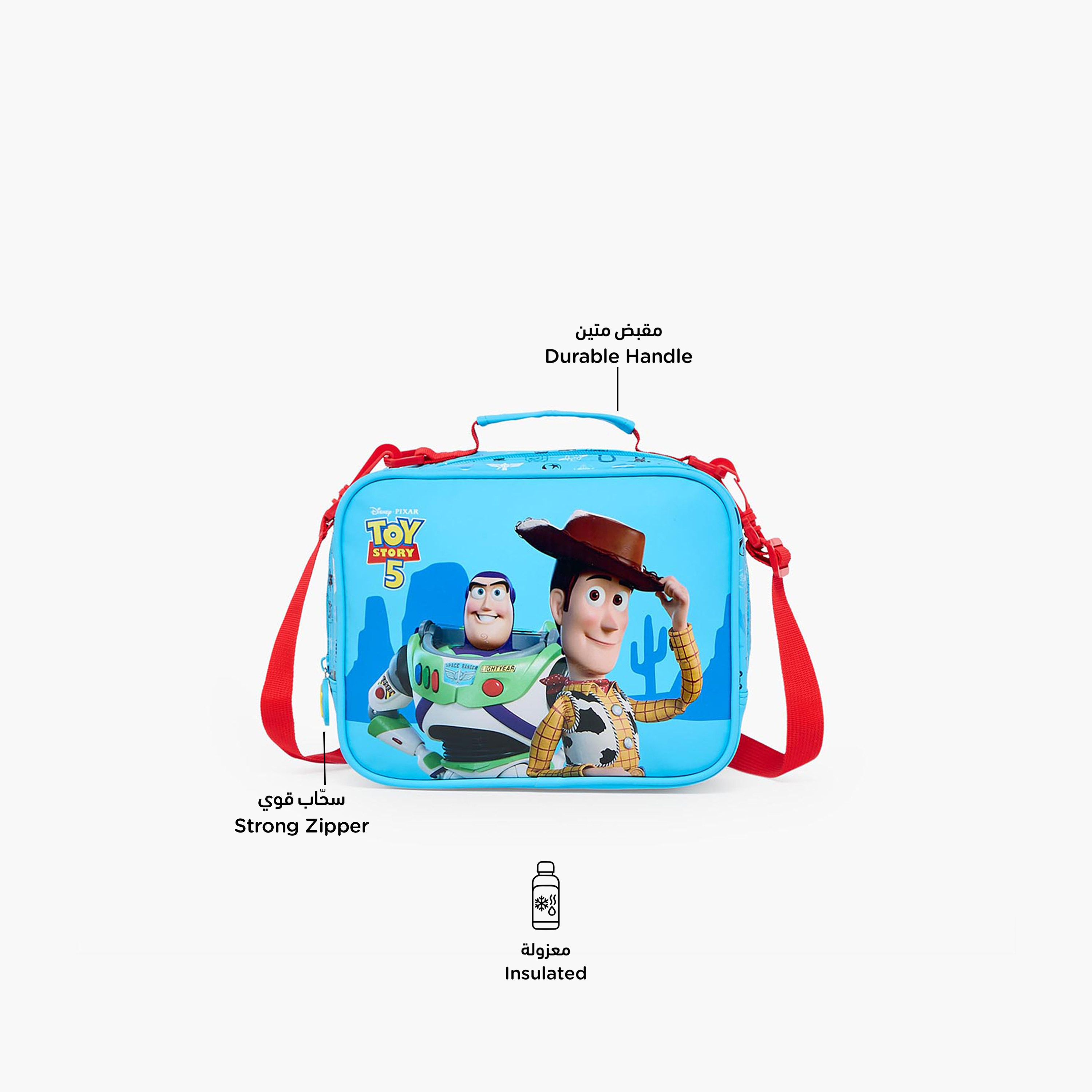Disney Toy Story Print Lunch Bag for Boys 5-8 Years with Insulation-school-lunchessentials-lunchbags-image-2