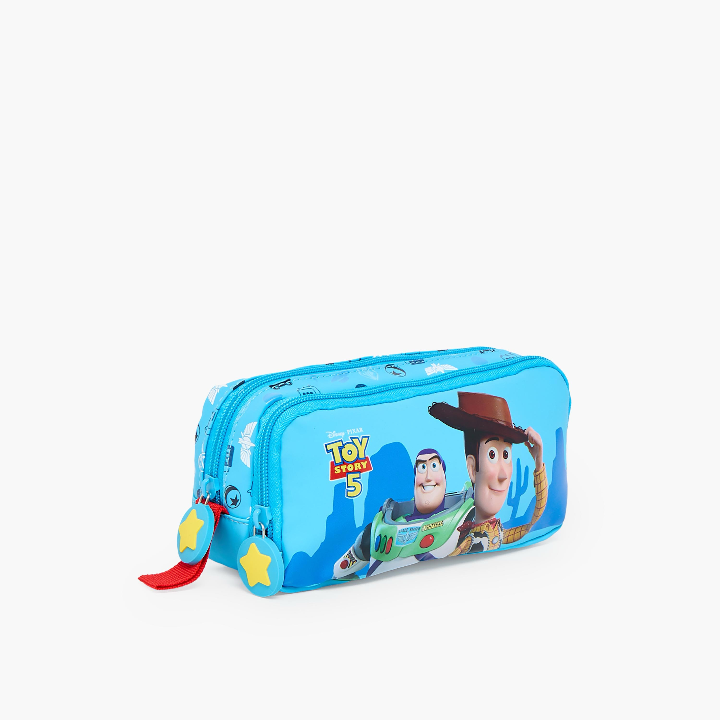 مقلمة قسمين بطبعات توي ستوري من ديزني-school-stationery-pencilcases-image-5