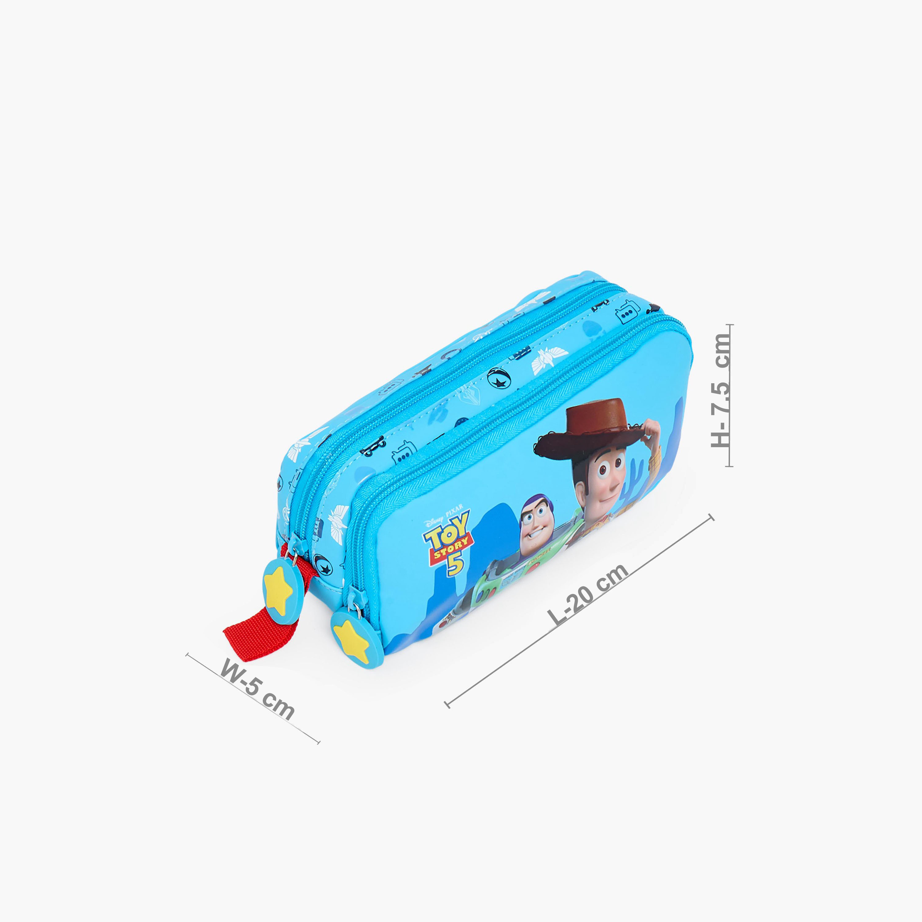مقلمة قسمين بطبعات توي ستوري من ديزني-school-stationery-pencilcases-image-3