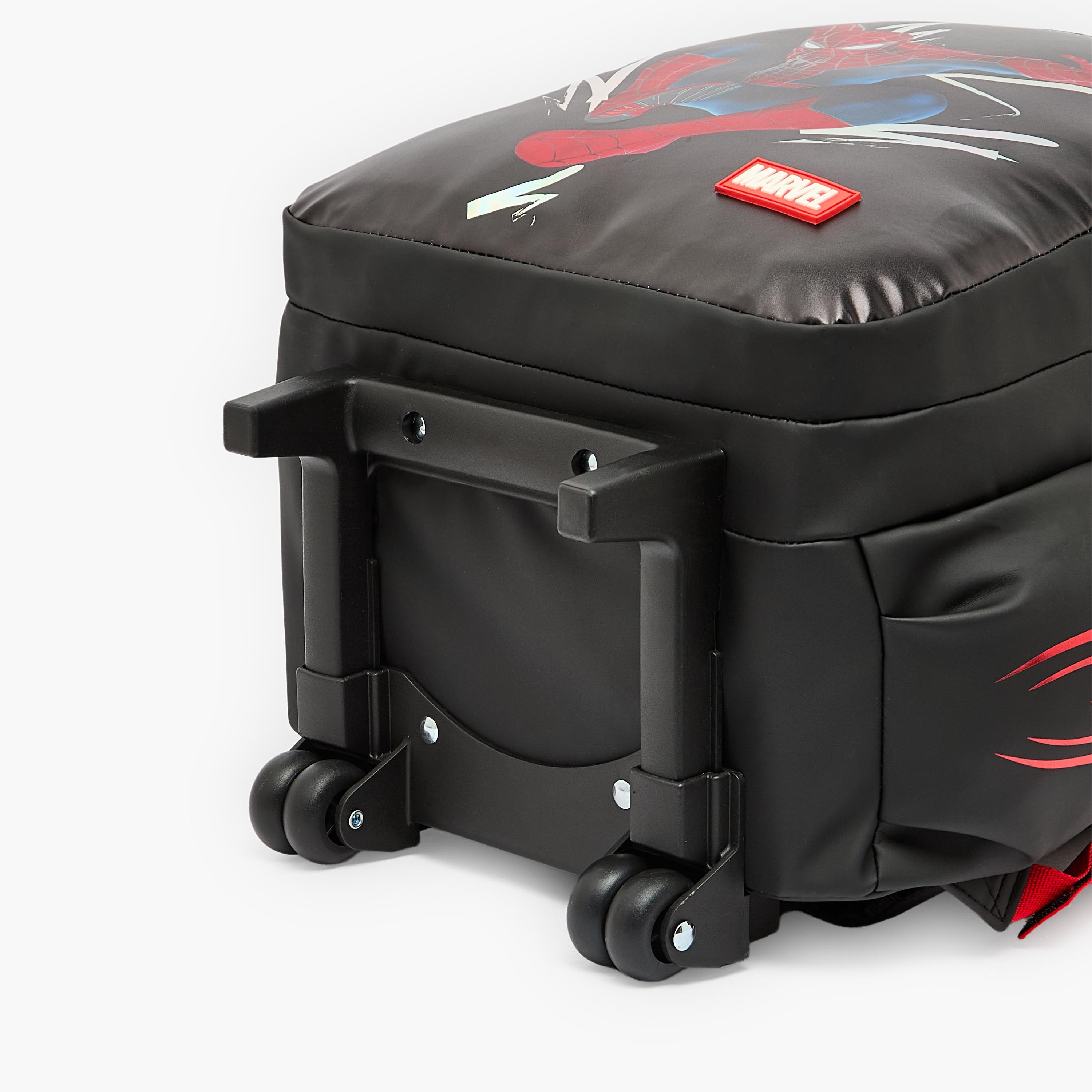 Spider-Man Print Trolley Bag for Boys 5-8 Years with Padded Straps - 16 inches-school-bagsandbackpacks-trolleybags-image-11