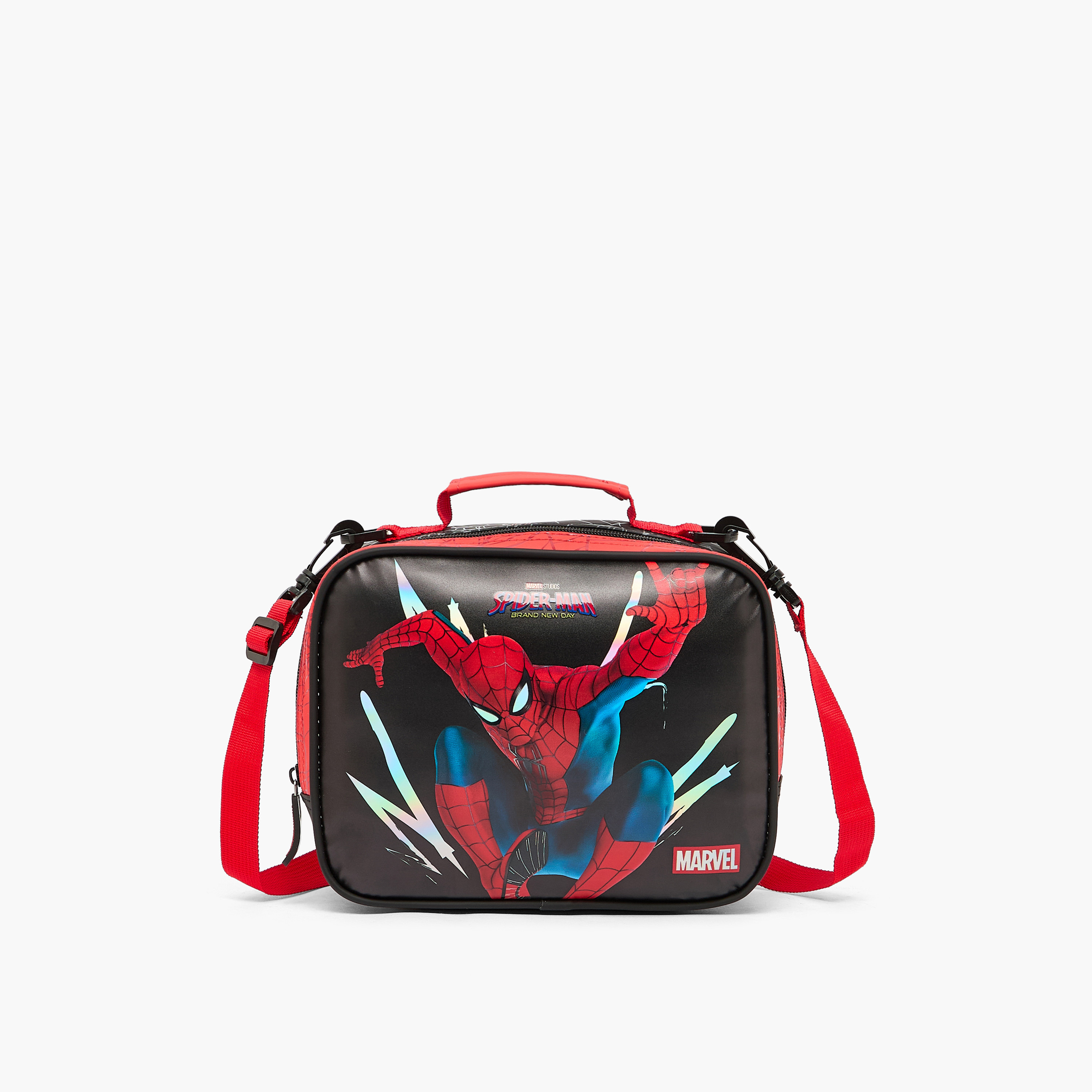 Spider-Man Print Lunch Bag for Boys 5-8 Years with Insulation-school-lunchessentials-lunchbags-image-1