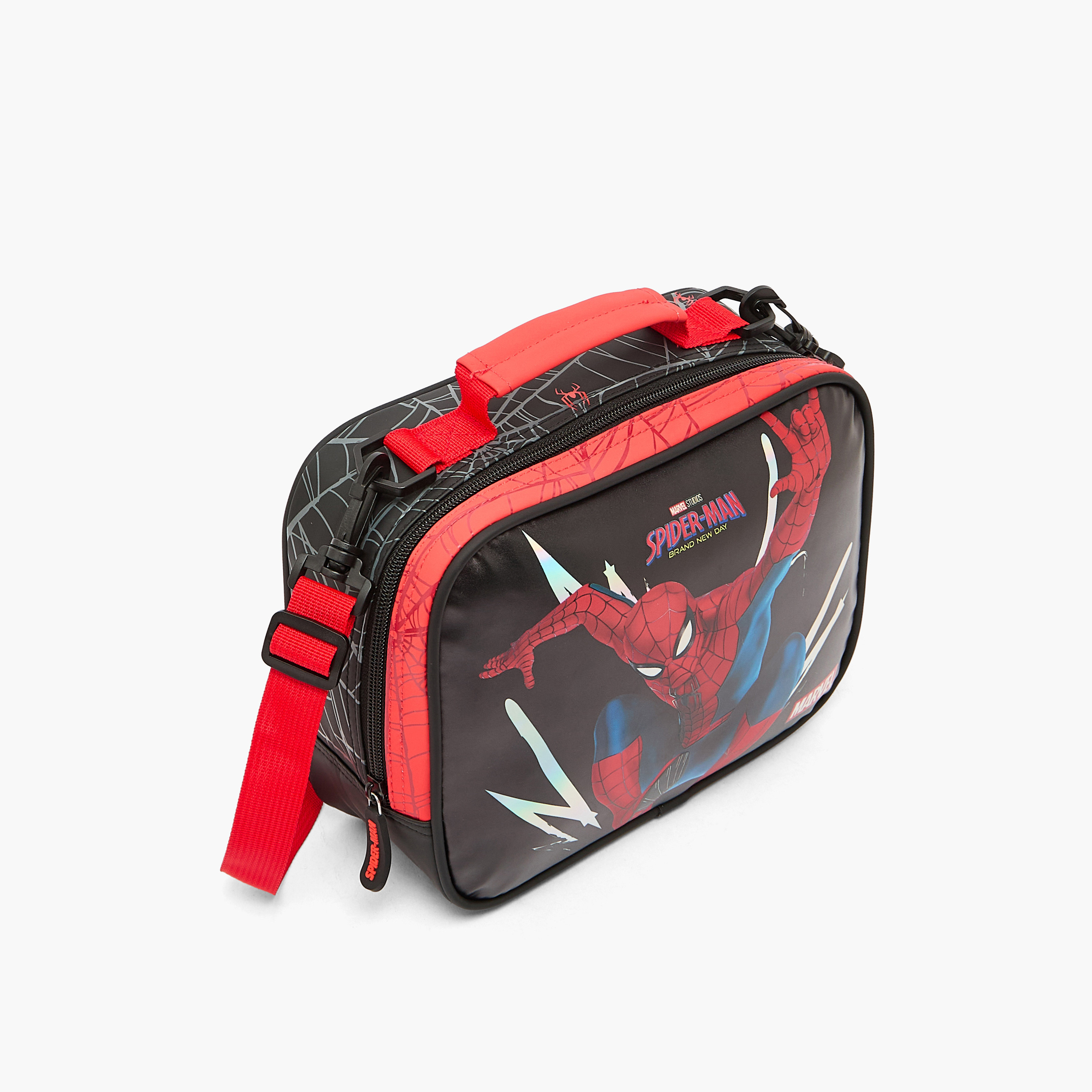 Spider-Man Print Lunch Bag for Boys 5-8 Years with Insulation-school-lunchessentials-lunchbags-image-2