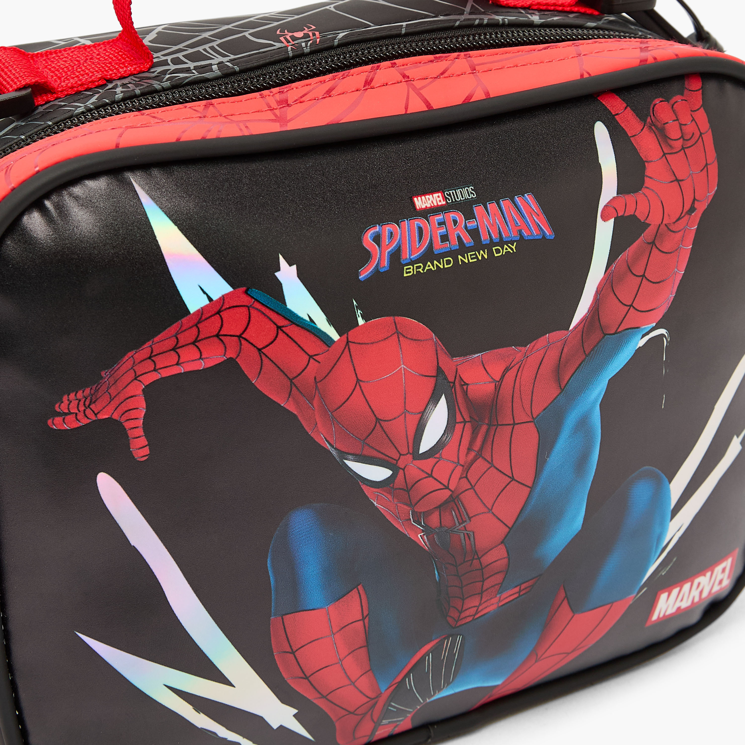 Spider-Man Print Lunch Bag for Boys 5-8 Years with Insulation-school-lunchessentials-lunchbags-image-3