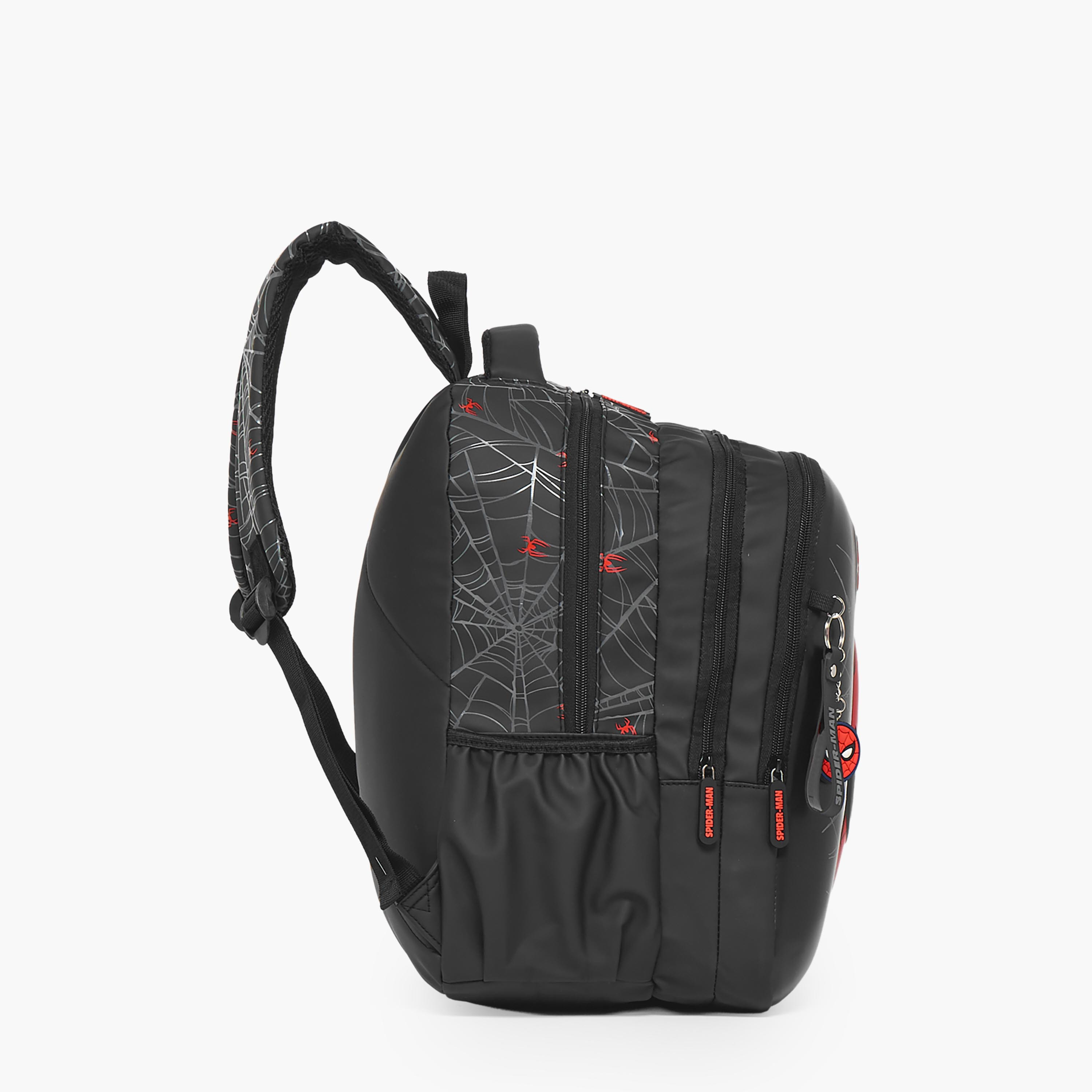 Spider-Man Print Backpack for Boys 5-8 Years with Adjustable Shoulder Straps - 16 inches-school-bagsandbackpacks-backpacks-image-6