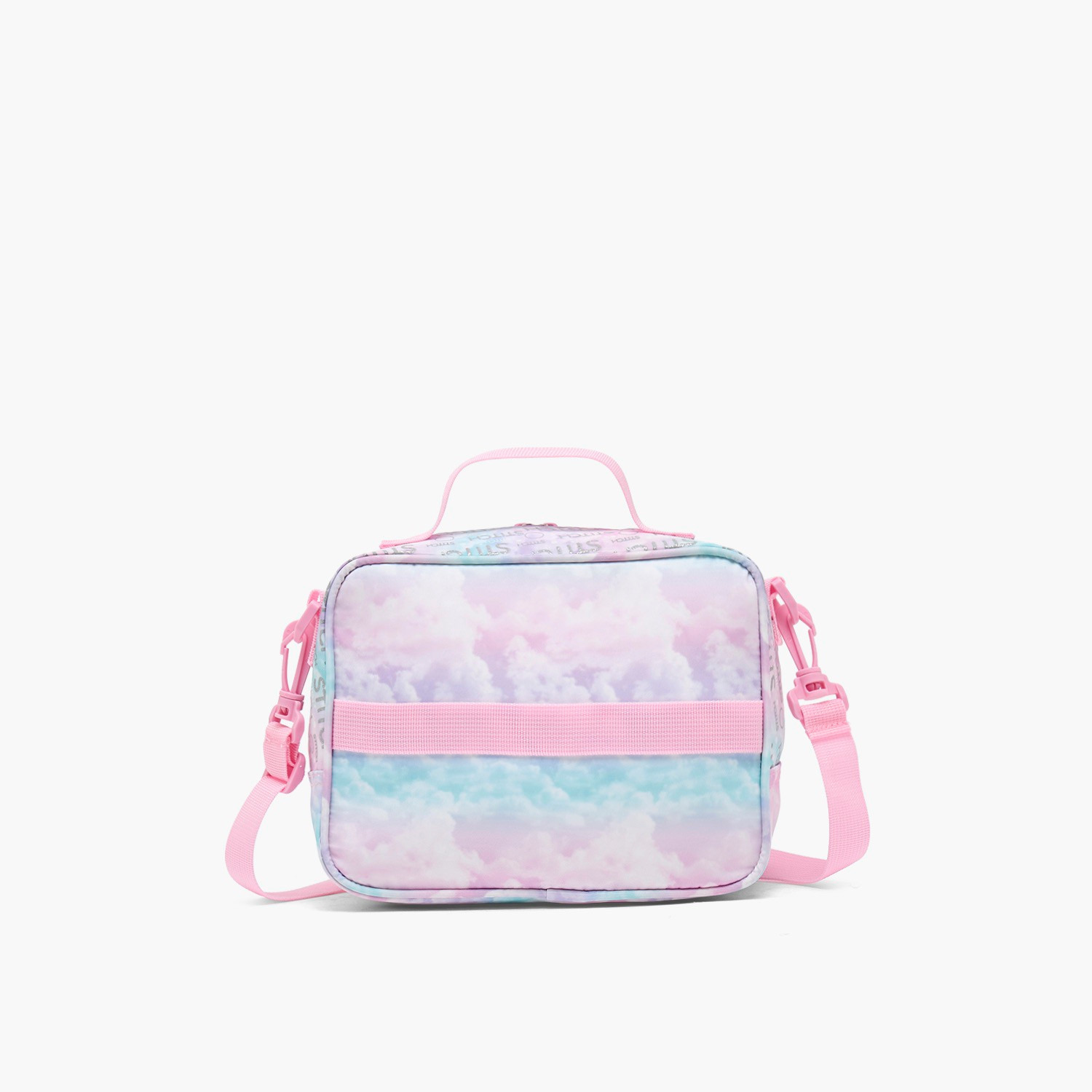 Disney Stitch and Angel Print Lunch Bag for Girls 5-8 Years with Detachable Strap-school-lunchessentials-lunchbags-image-10