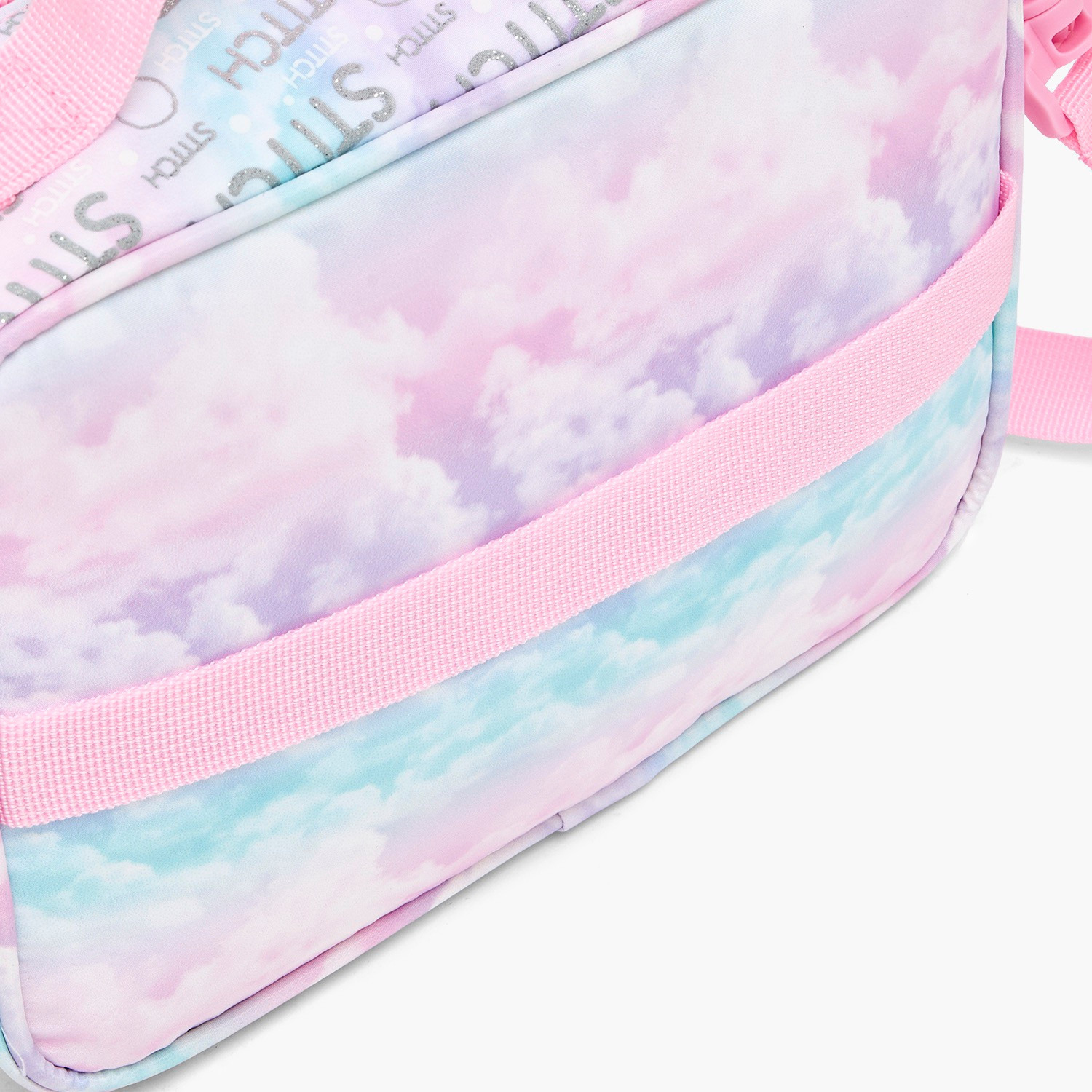 Disney Stitch and Angel Print Lunch Bag for Girls 5-8 Years with Detachable Strap-school-lunchessentials-lunchbags-image-7