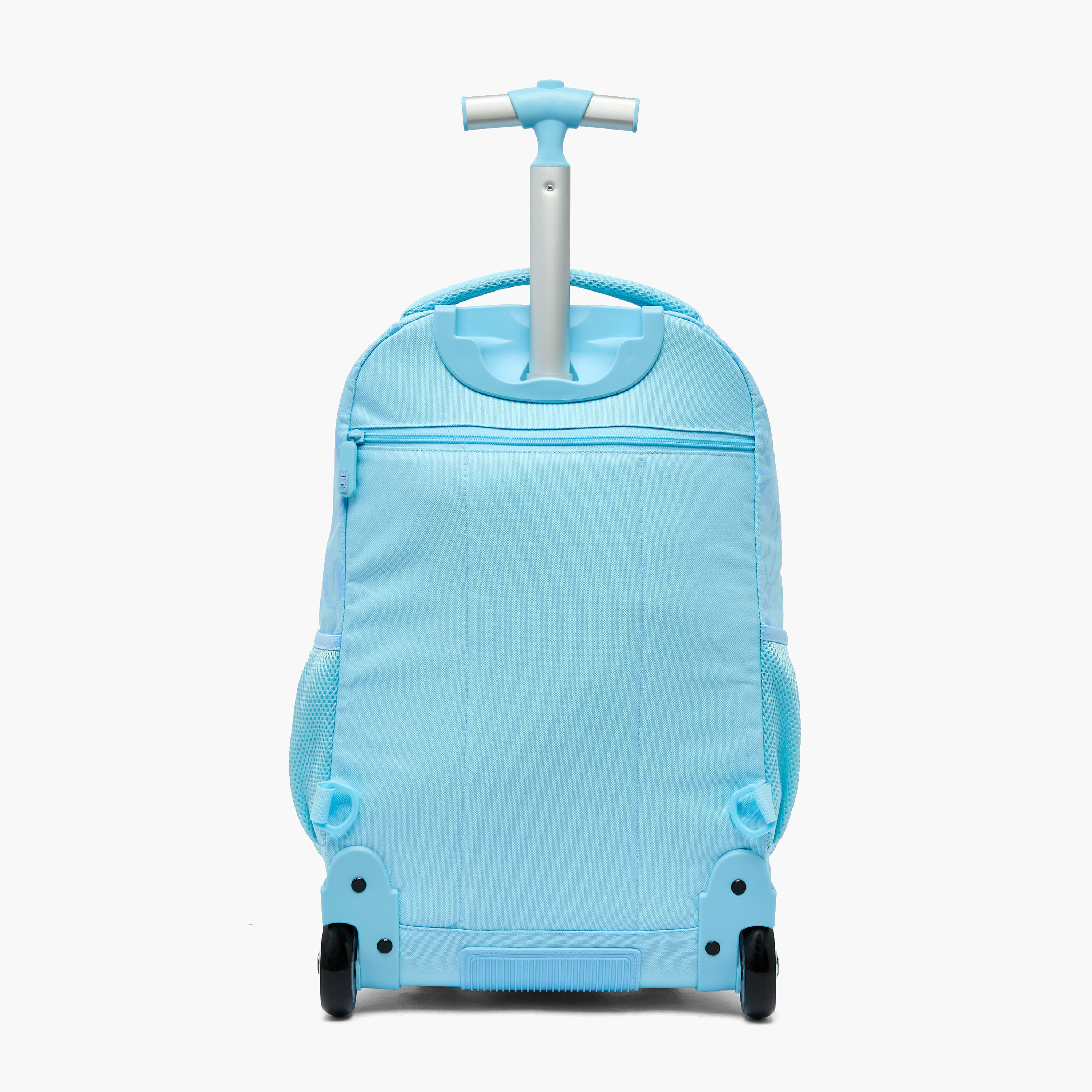 Disney Stitch Print Trolley Bag for Girls 8-12 Years with Laptop Compartment - 18 inches-school-bagsandbackpacks-trolleybags-image-5