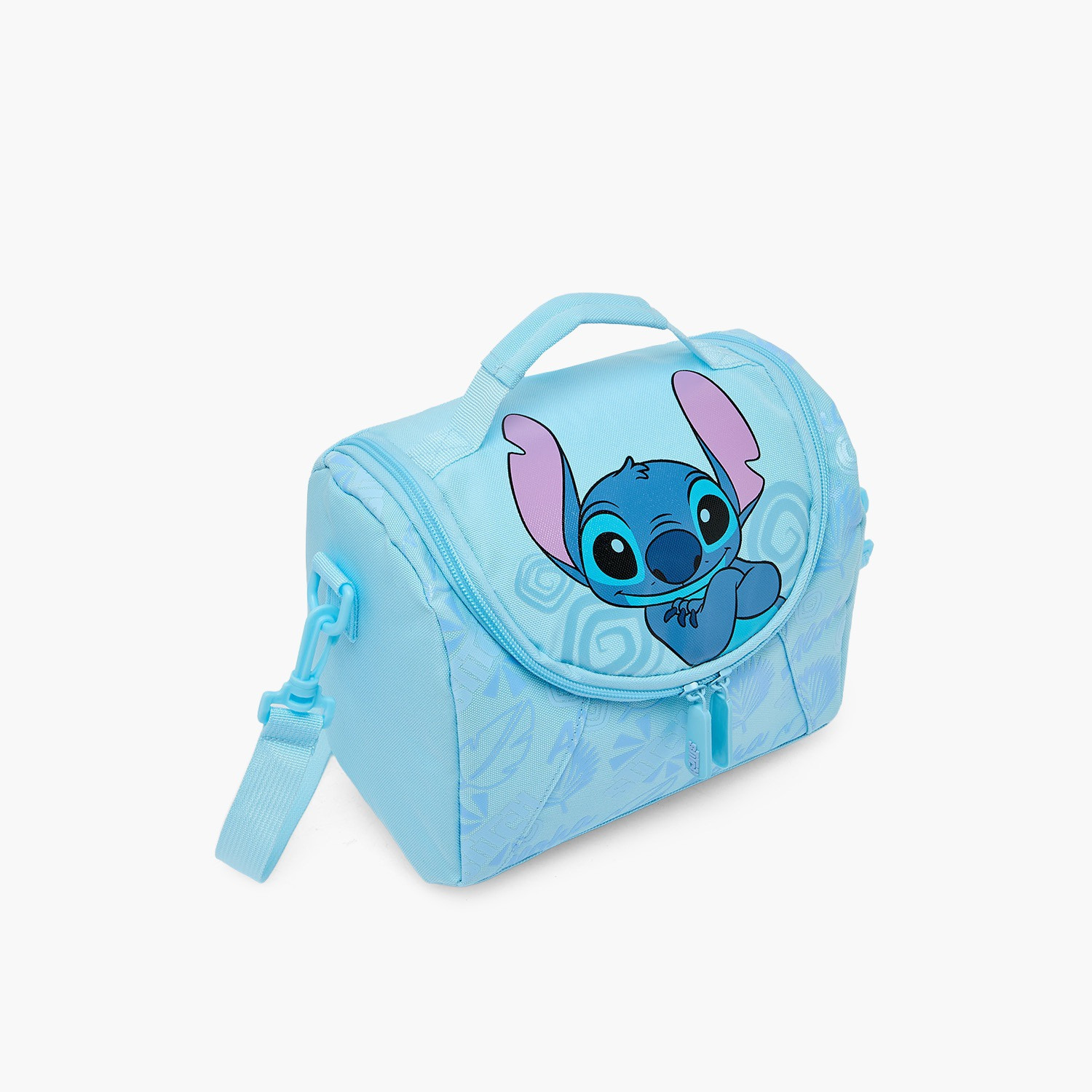 Disney Stitch Print Lunch Bag for Girls 8-12 Years with Zip Closure-school-lunchessentials-lunchbags-image-3