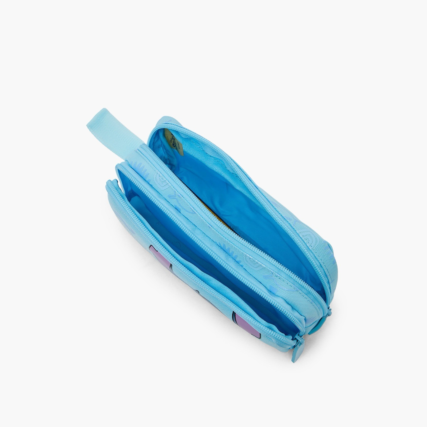 Disney Stitch Print Pencil Pouch with 2 Compartments-school-stationery-pencilcases-image-8