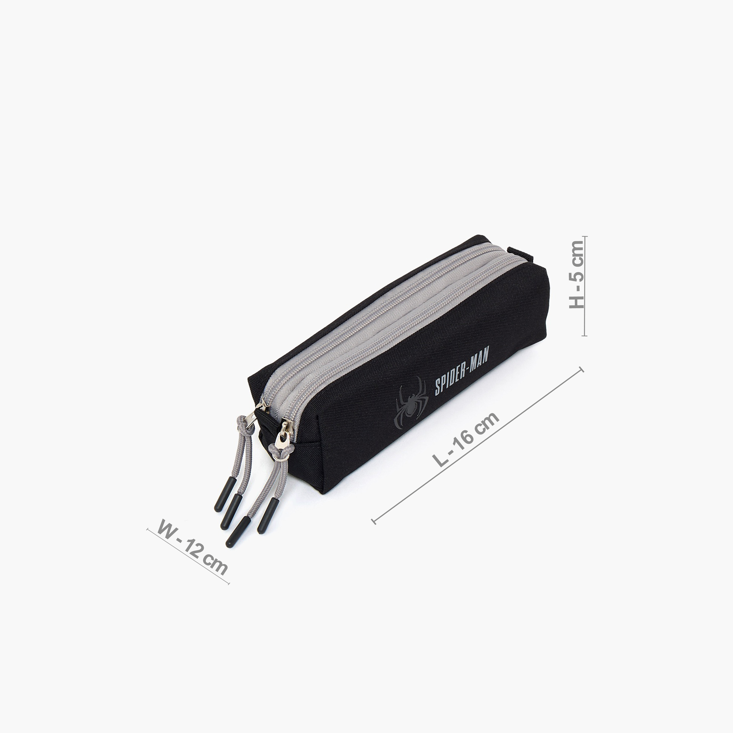 مقلمة بقسمين وطبعات سبايدر مان-school-stationery-pencilcases-image-4