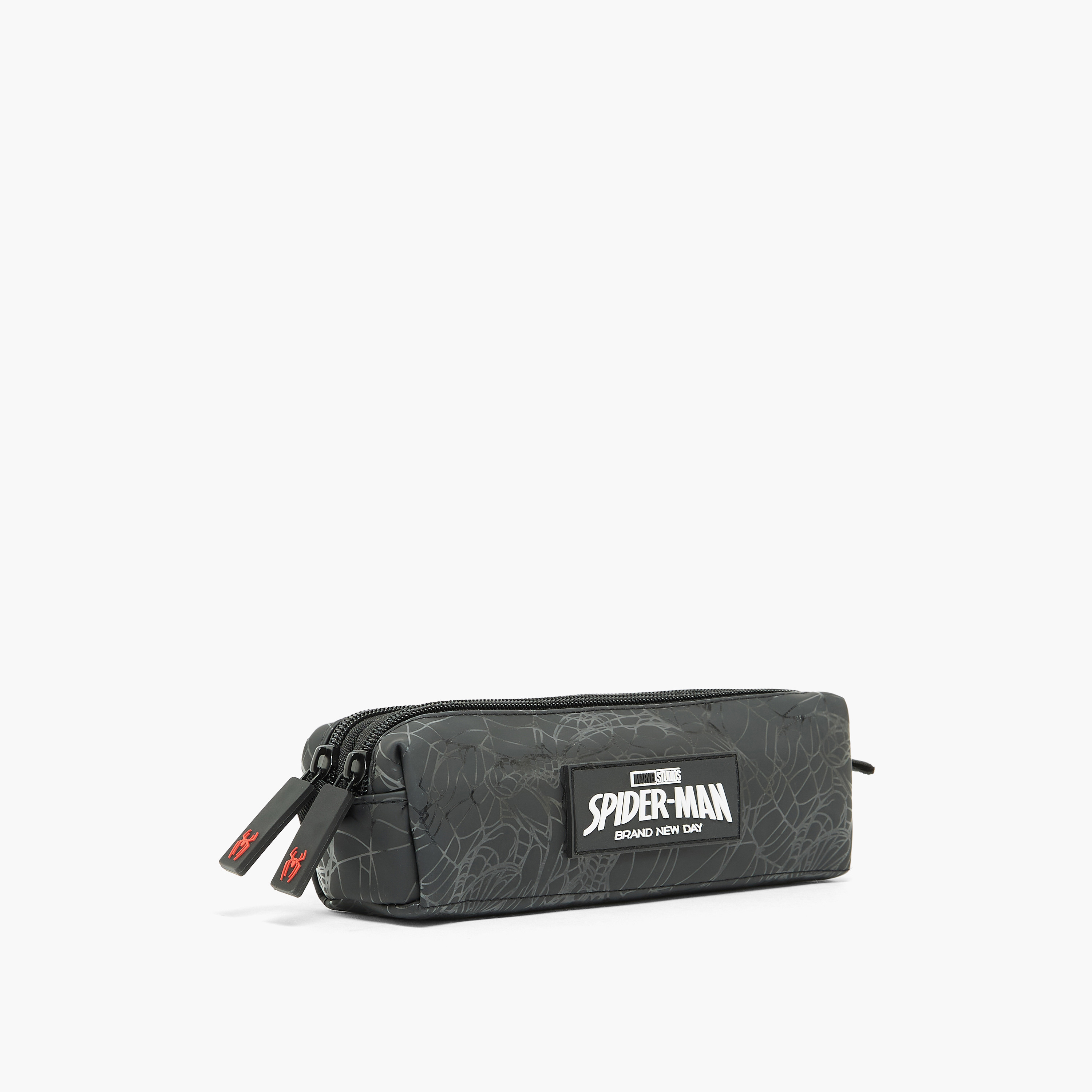 مقلمة بقسمين وطبعات سبايدر مان-school-stationery-pencilcases-image-1