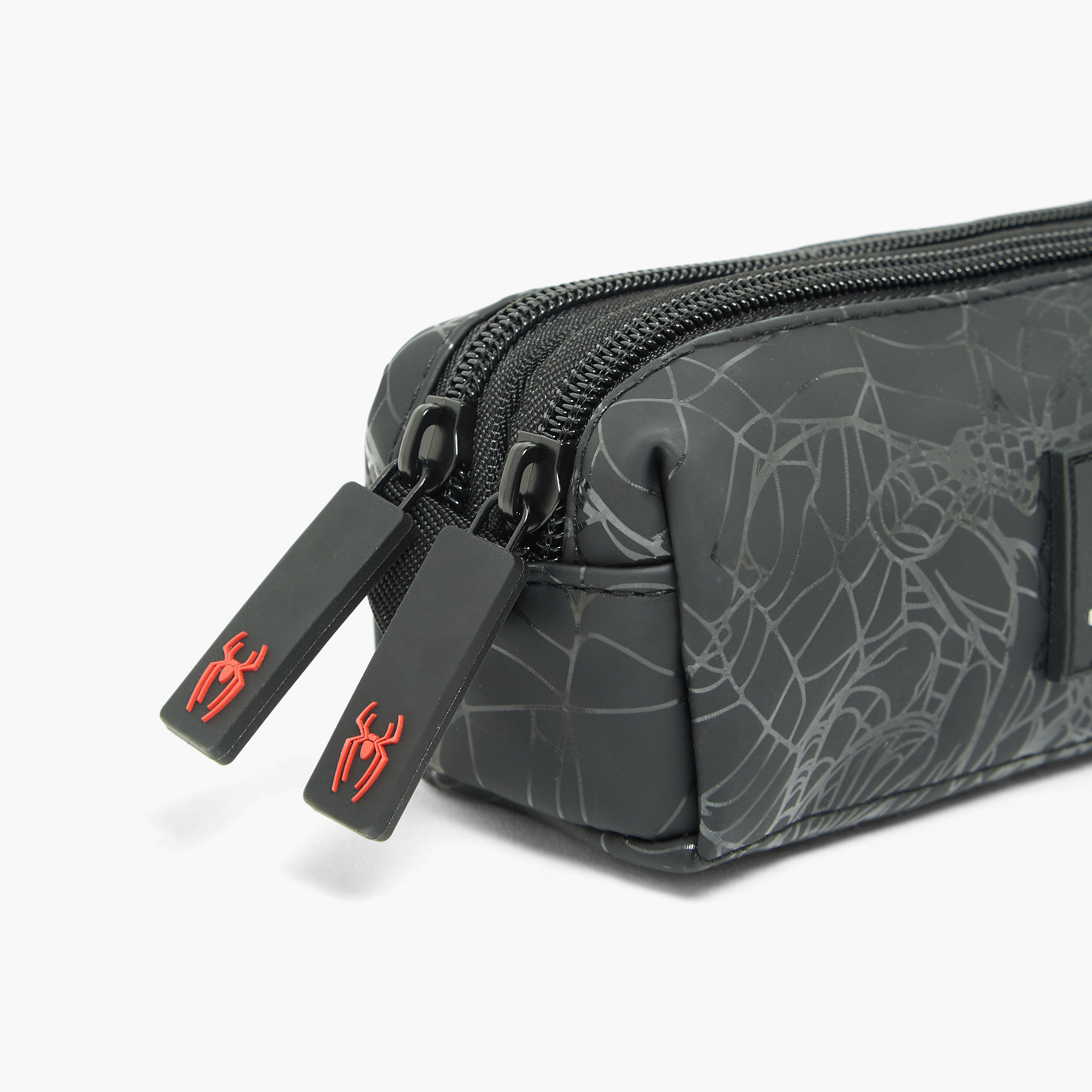 مقلمة بقسمين وطبعات سبايدر مان-school-stationery-pencilcases-image-6
