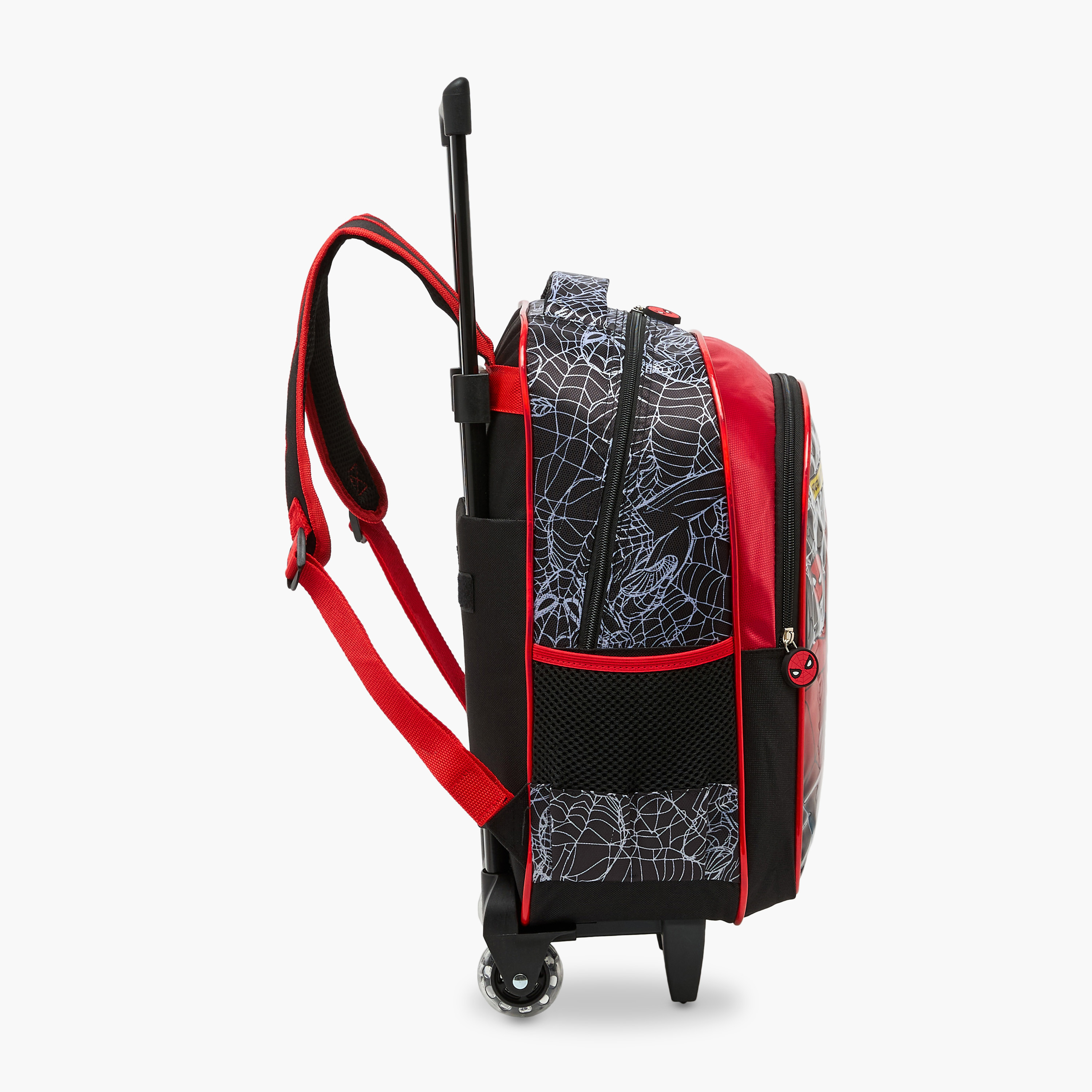 Spider-Man Print 5-Piece School Trolley Bag Set for Boys 5-8 Years with Lunch Bag - 16 inches-school-bagsandbackpacks-trolleybags-image-10
