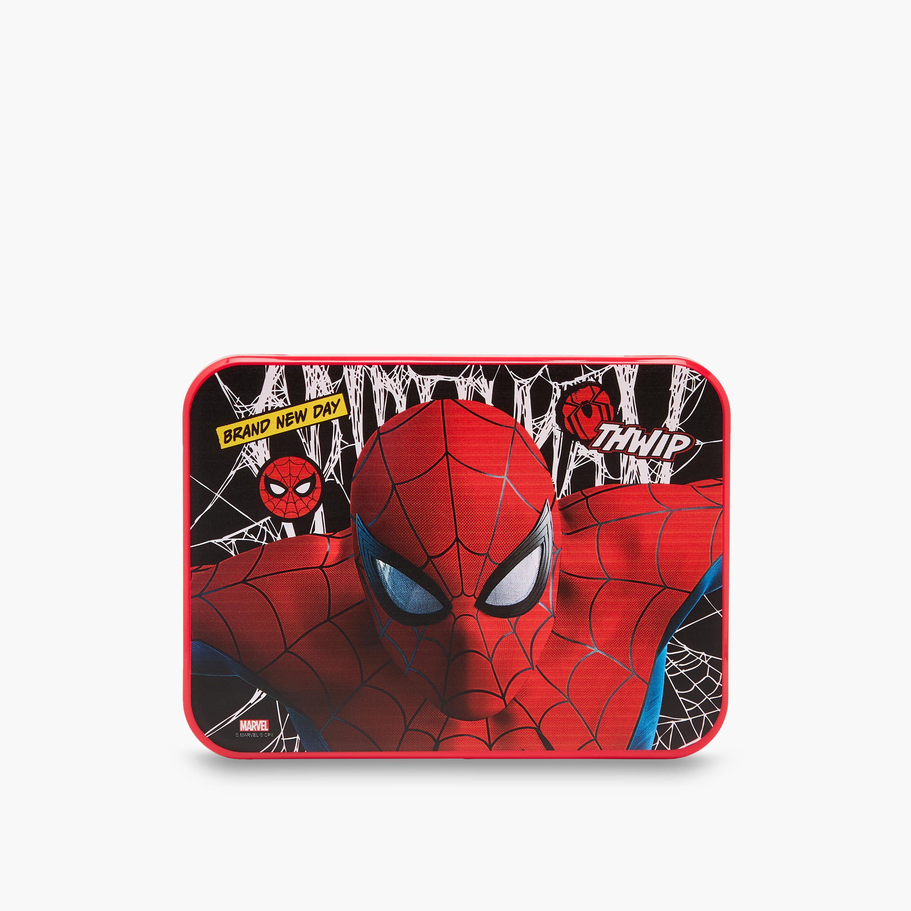 Spider-Man Print 5-Piece School Trolley Bag Set for Boys 5-8 Years with Lunch Bag - 16 inches-school-bagsandbackpacks-trolleybags-image-19