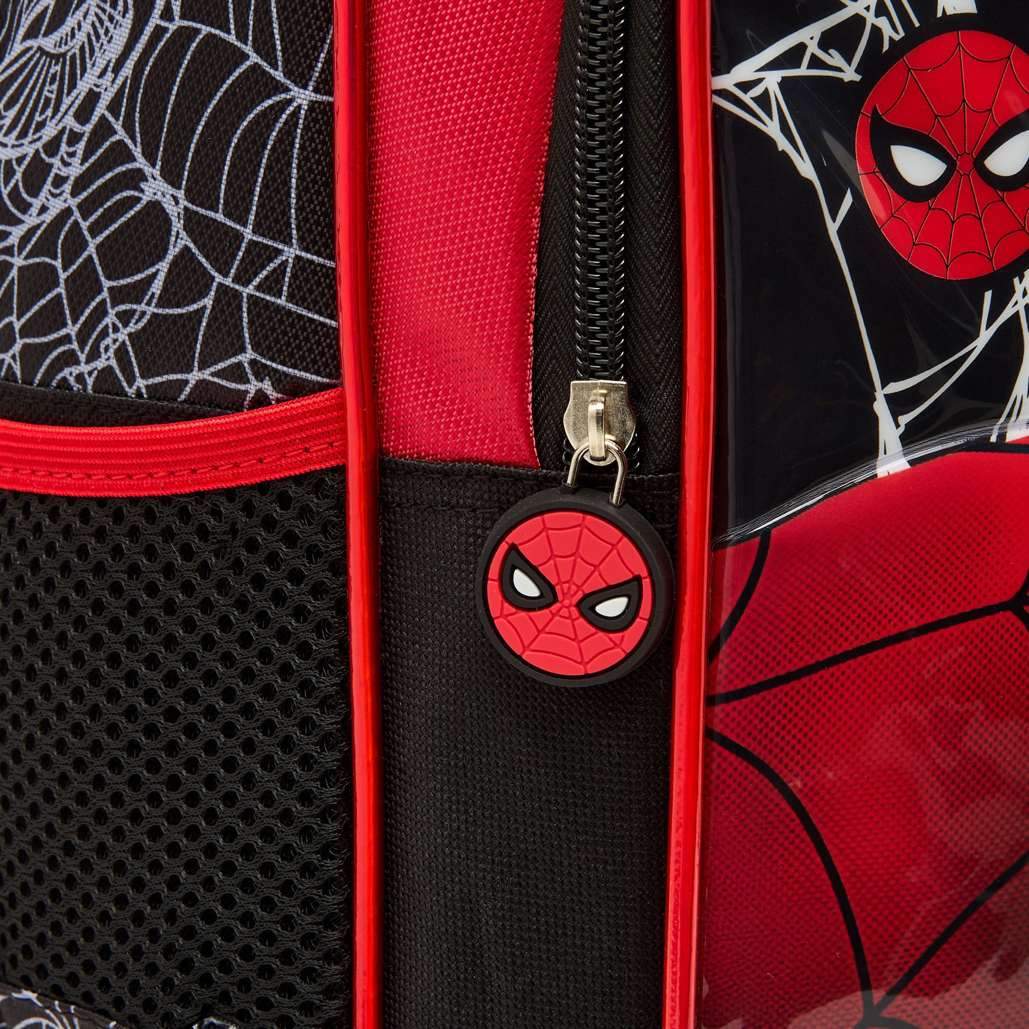 Spider-Man Print 5-Piece School Trolley Bag Set for Boys 5-8 Years with Lunch Bag - 16 inches-school-bagsandbackpacks-trolleybags-image-5