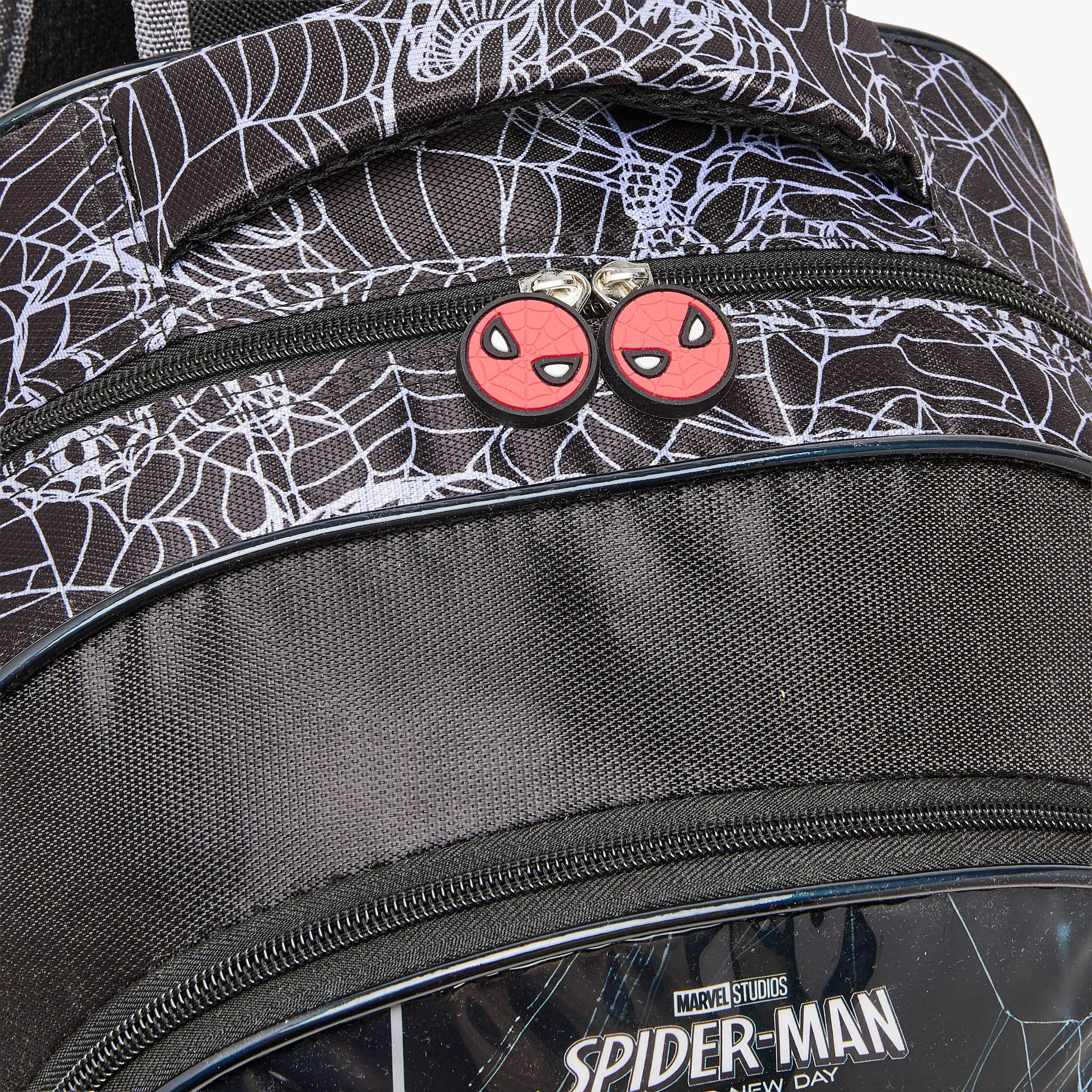 #cnfm gender,size# Spider-Man 5-Piece School Backpack Set for Boys 5-8 Years with Lunch Bag-school-bagsandbackpacks-backpacks-image-6